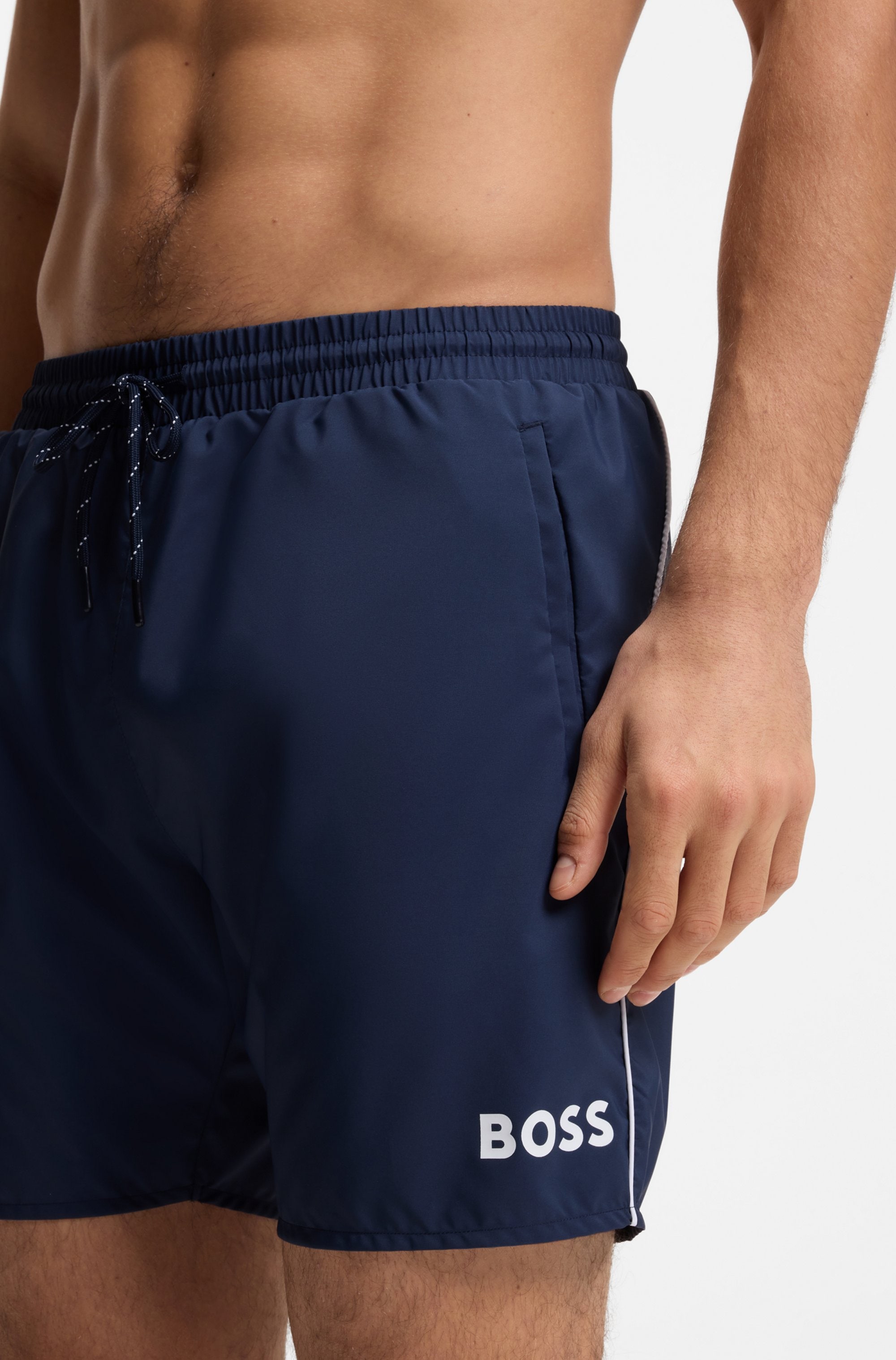 BOSS Badeshorts »Starfish« mit Kontraststreifen