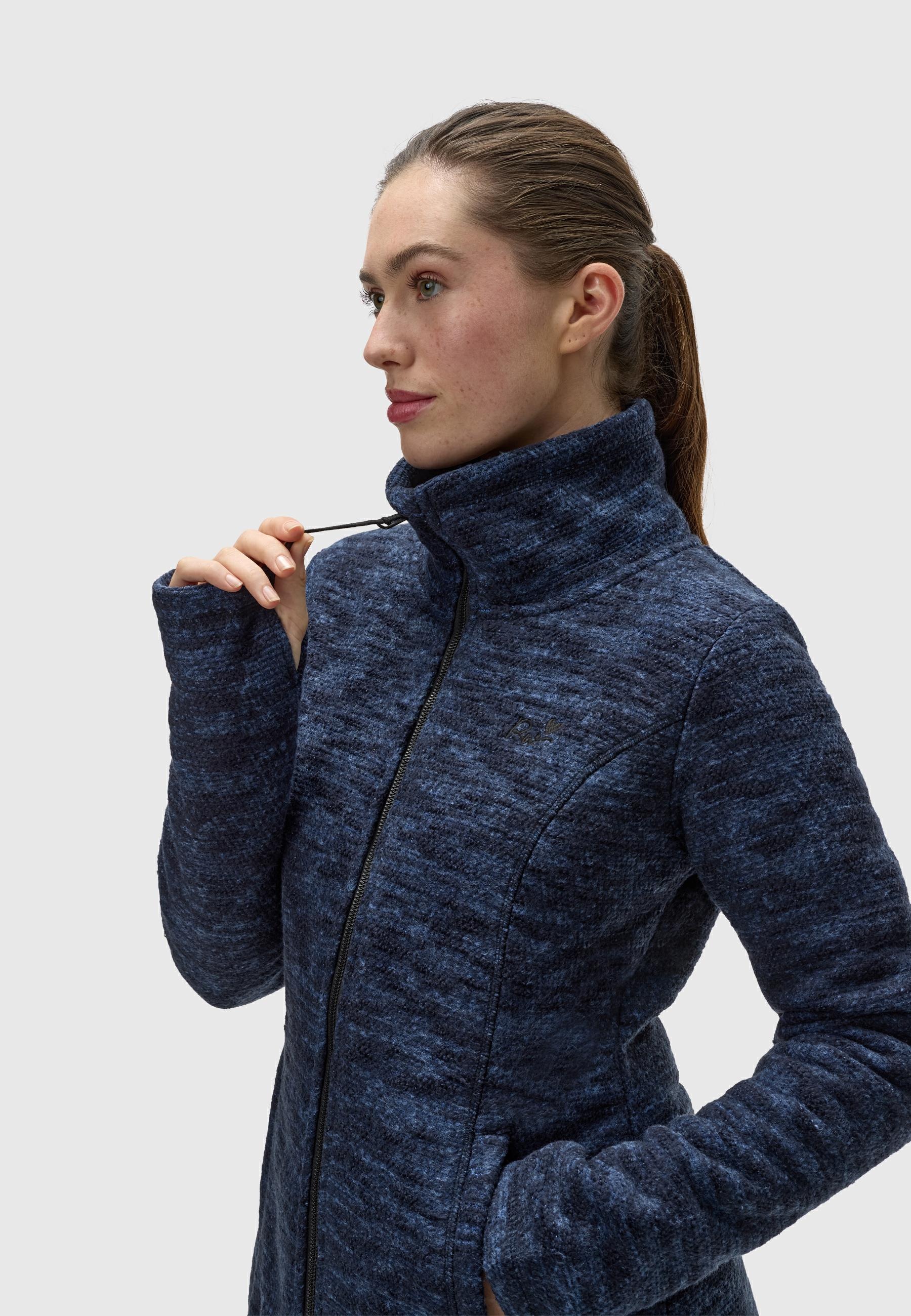 Ragwear Kapuzensweatjacke »Strickjacke Miram Melange«