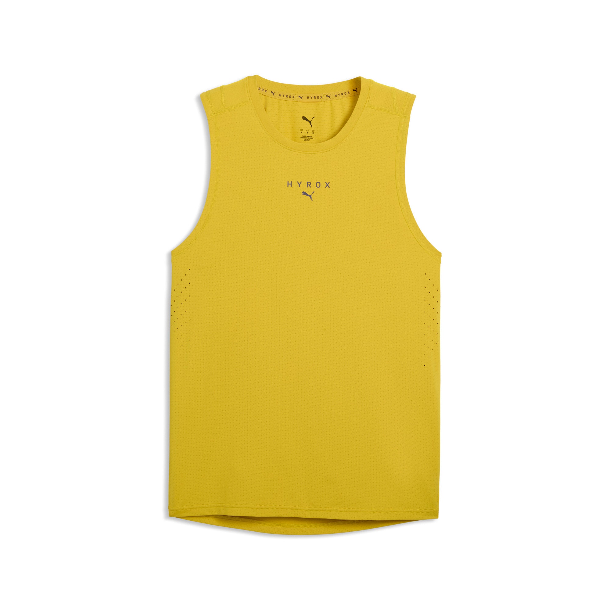 PUMA Tanktop »M  X HYROX DRYELITE TRAINING TANK« ärmelloses Design, sportlicher Stil, Rundhalsausschnitt
