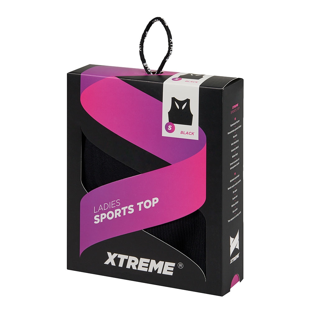 XTREME sockswear Sport-Bustier, mit herausnehmbaren Cups