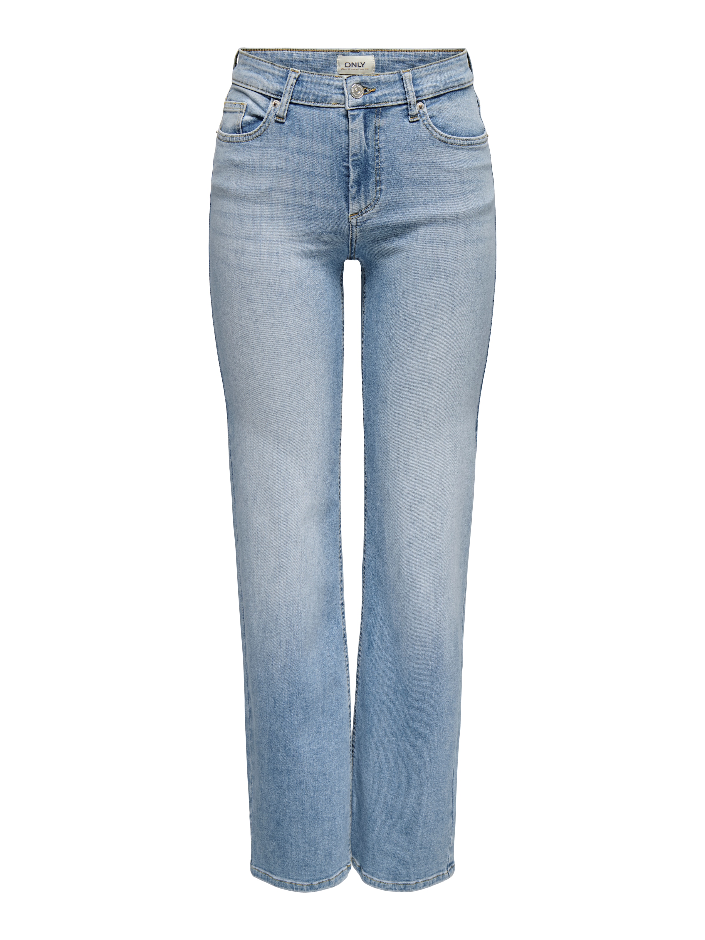 ONLY Gerade Jeans »ONLBLUSH MID STRAIGHT DNM TAI467 NOOS«, mit Eingrifftaschen