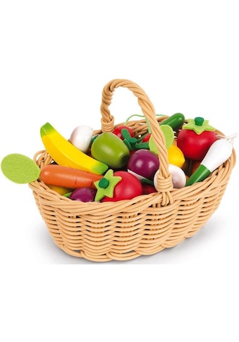 Janod Spiellebensmittel »Obst- und Gemüse Sortiment im Korb« kaufen