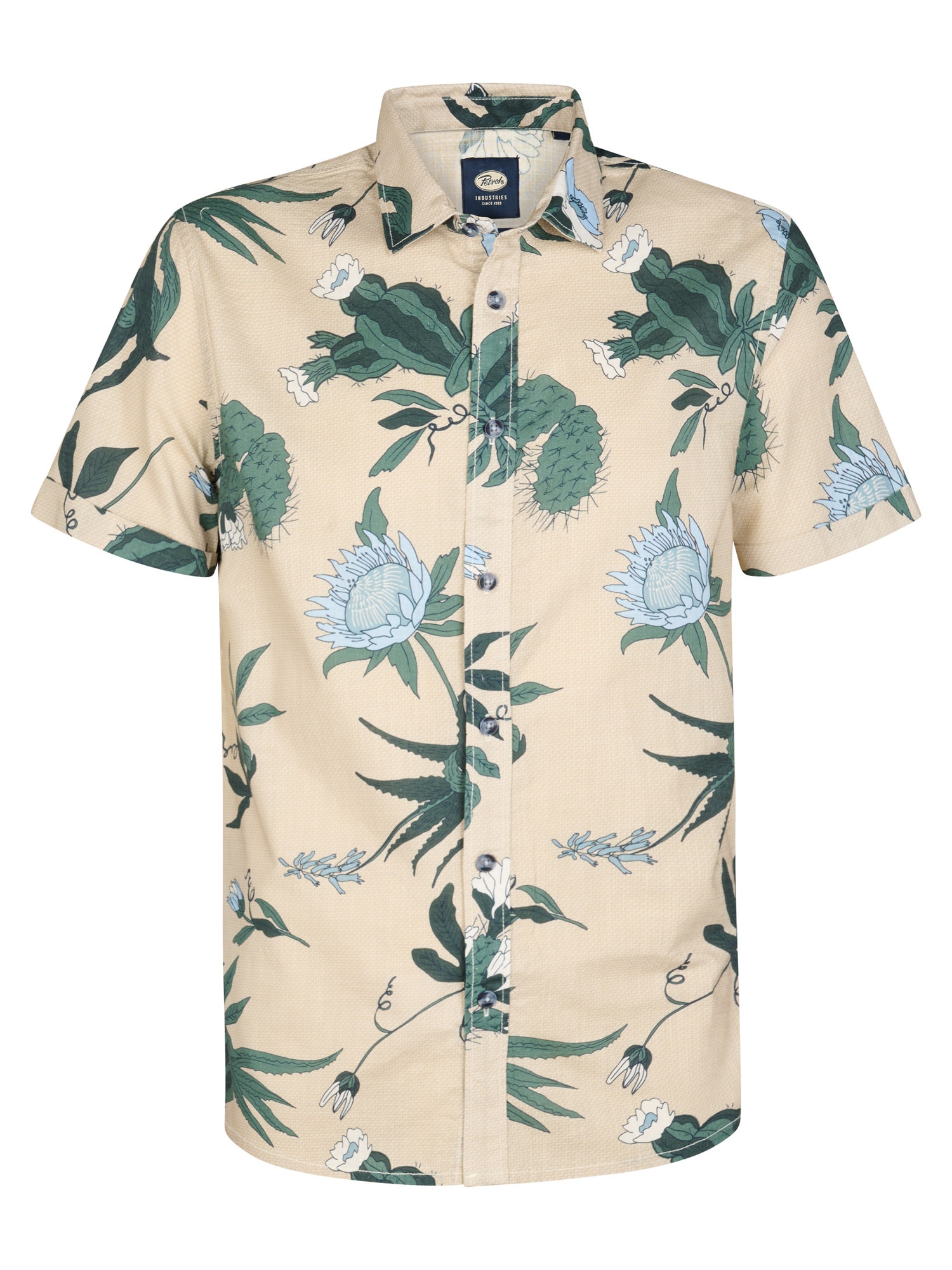 Petrol Industries Kurzarmhemd »Men Shirt Short Sleeve AOP« mit All-Over Print