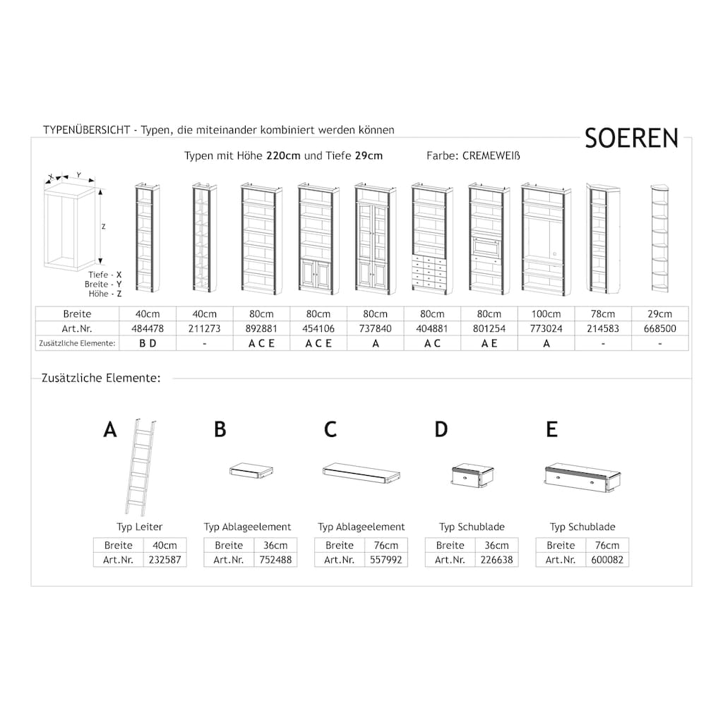 Home affaire Ablageelement »Soeren«