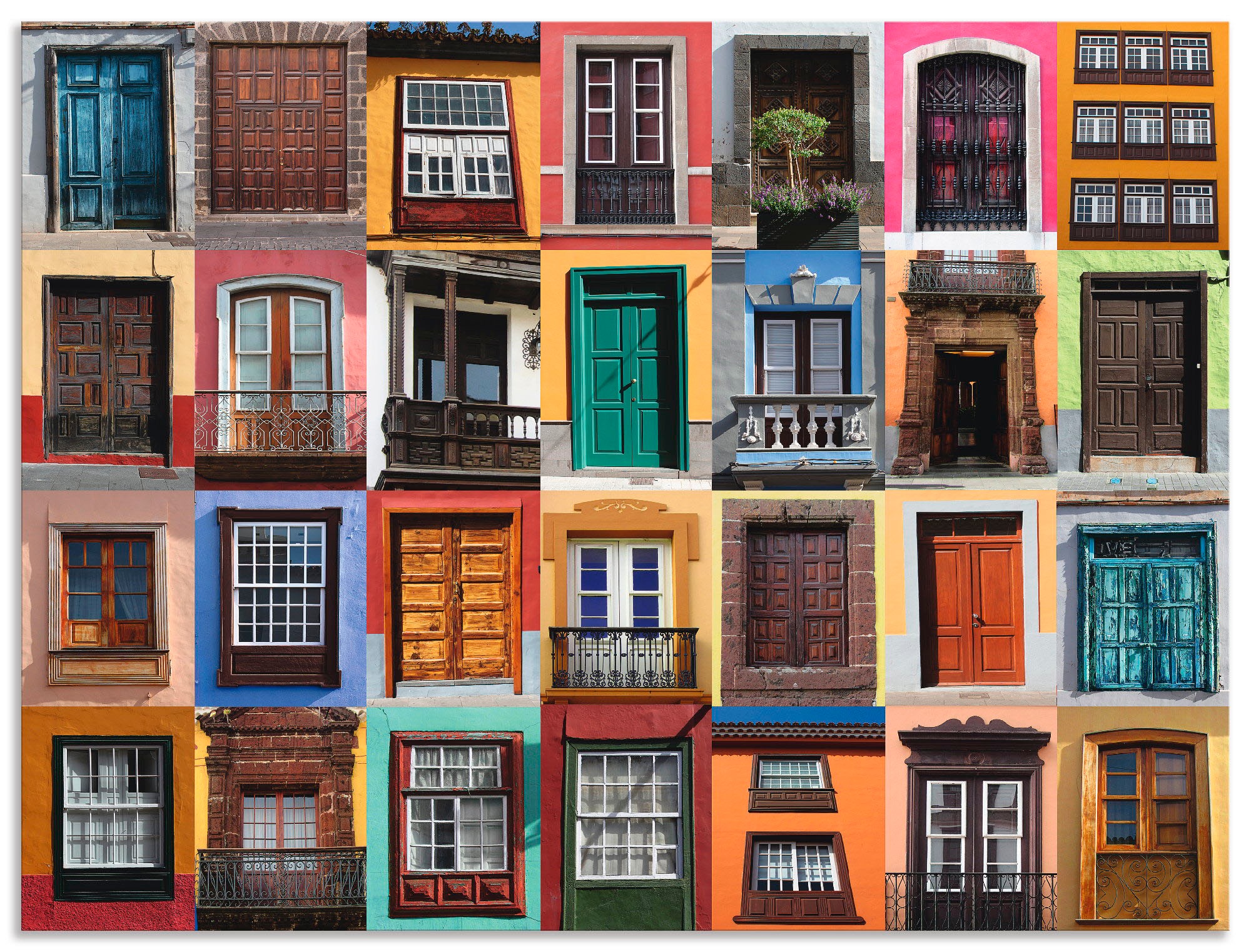 Artland Küchenrückwand »Buntes Wohnen«