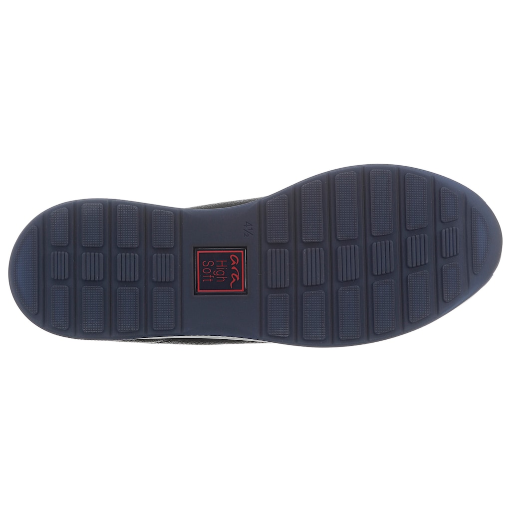 Ara Sneaker »OSAKA«, mit Reißverschluss, H-Weite, Freizeitschuh, Halbschuh, Schnürschuh