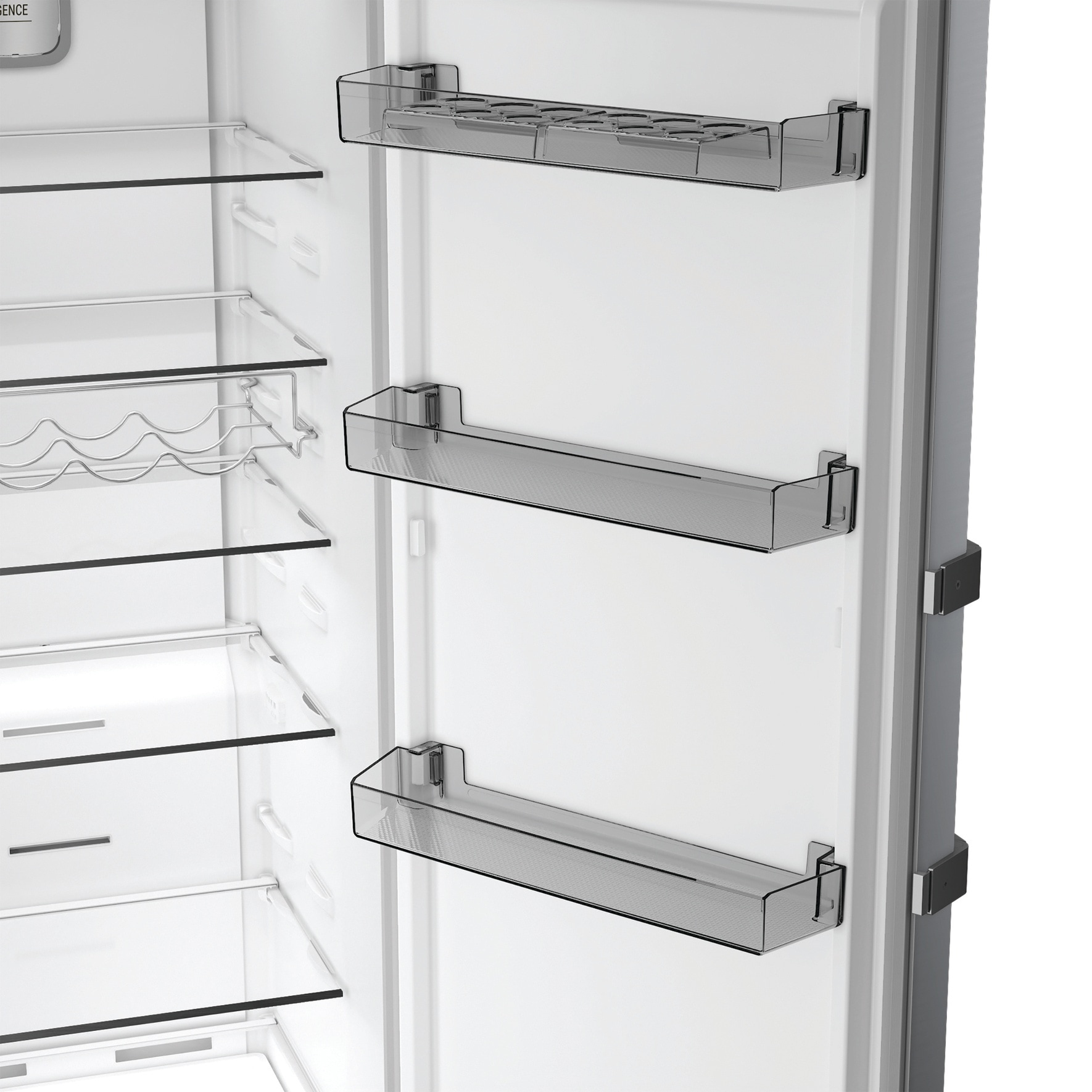 BAUKNECHT Kühlschrank KR 186GD IN »KR 186GC IN« 186,5 cm hoch 59,7 cm breit SmoothFit - 90°-Türöffnung für mehr Komfort