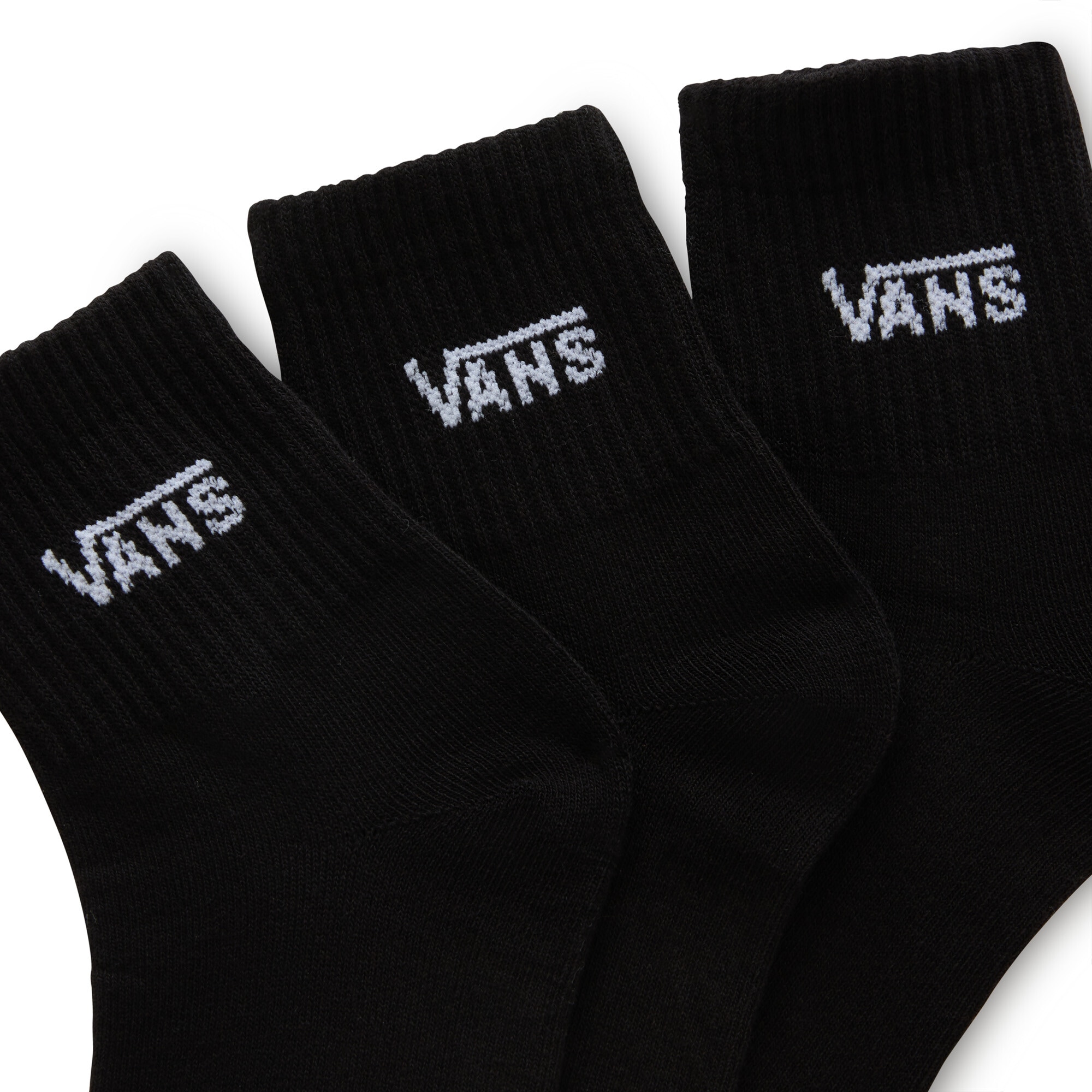 Vans Socken »CLASSICHALFCREWSOCK«, (3 Paar), mit Logoschriftzug