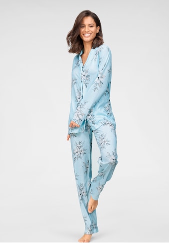 Schiesser Pyjama, mit floralem Alloverdruck kaufen