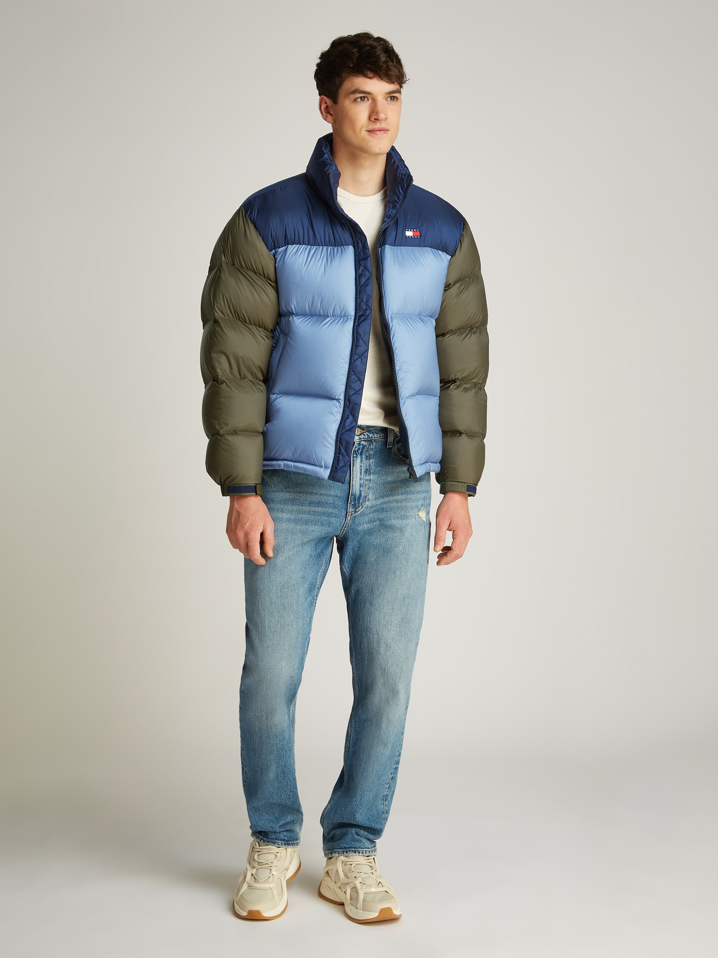 Tommy Jeans Steppjacke »TJM ALASKA PCKBLE HD PUFFER EXT«, mit Logostickerei