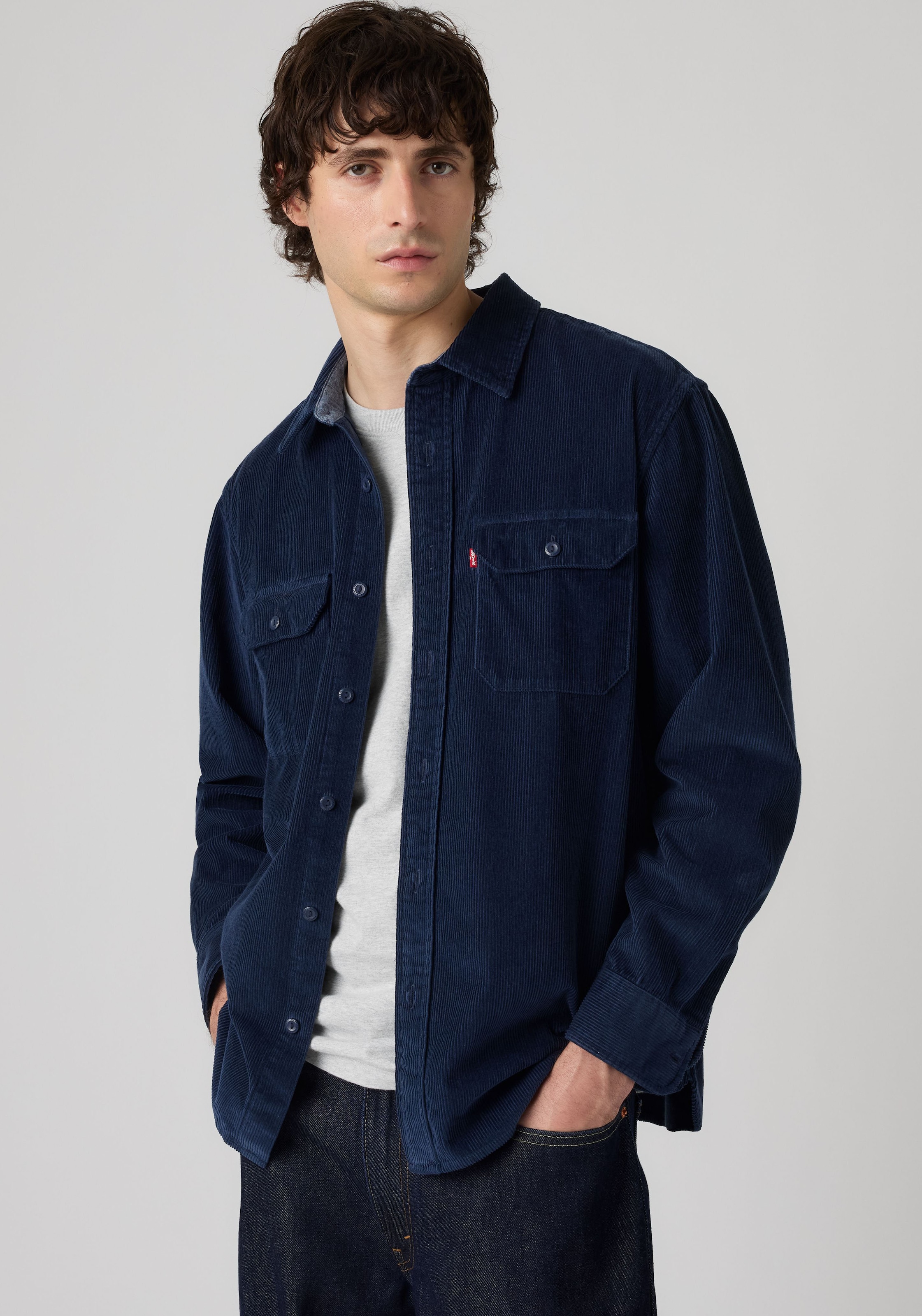 Levi's® Langarmhemd »LE CLASSIC WORKER« aus Feincord