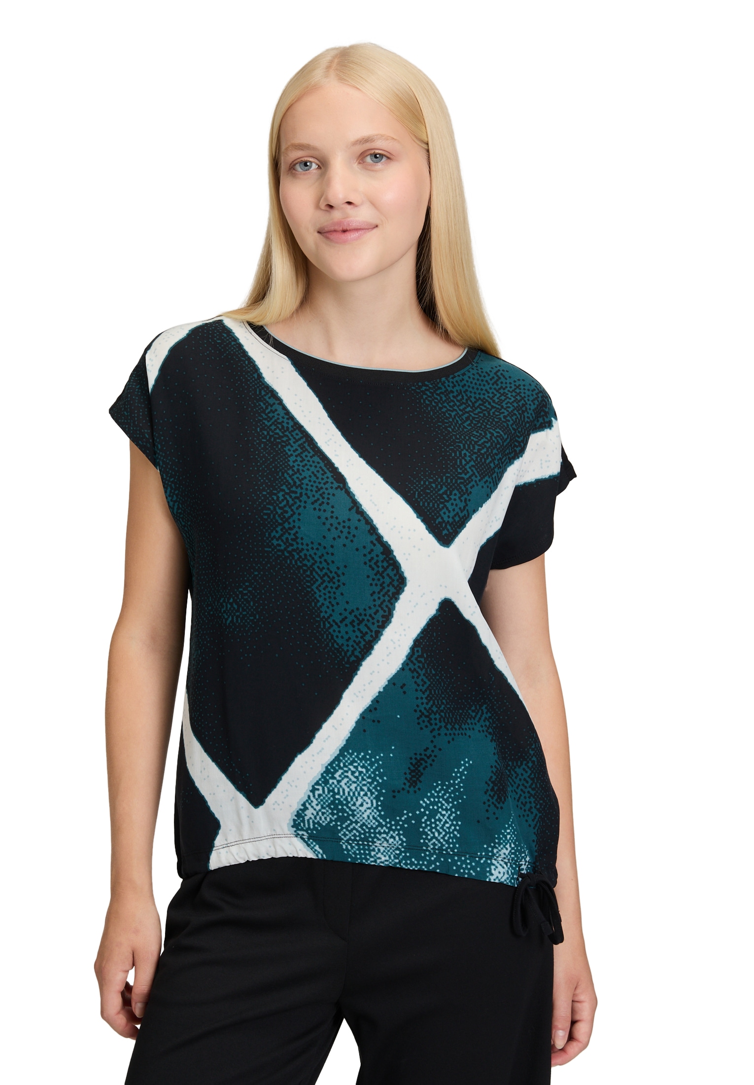 Betty&Co Langarmshirt »Casual-Shirt mit Print«
