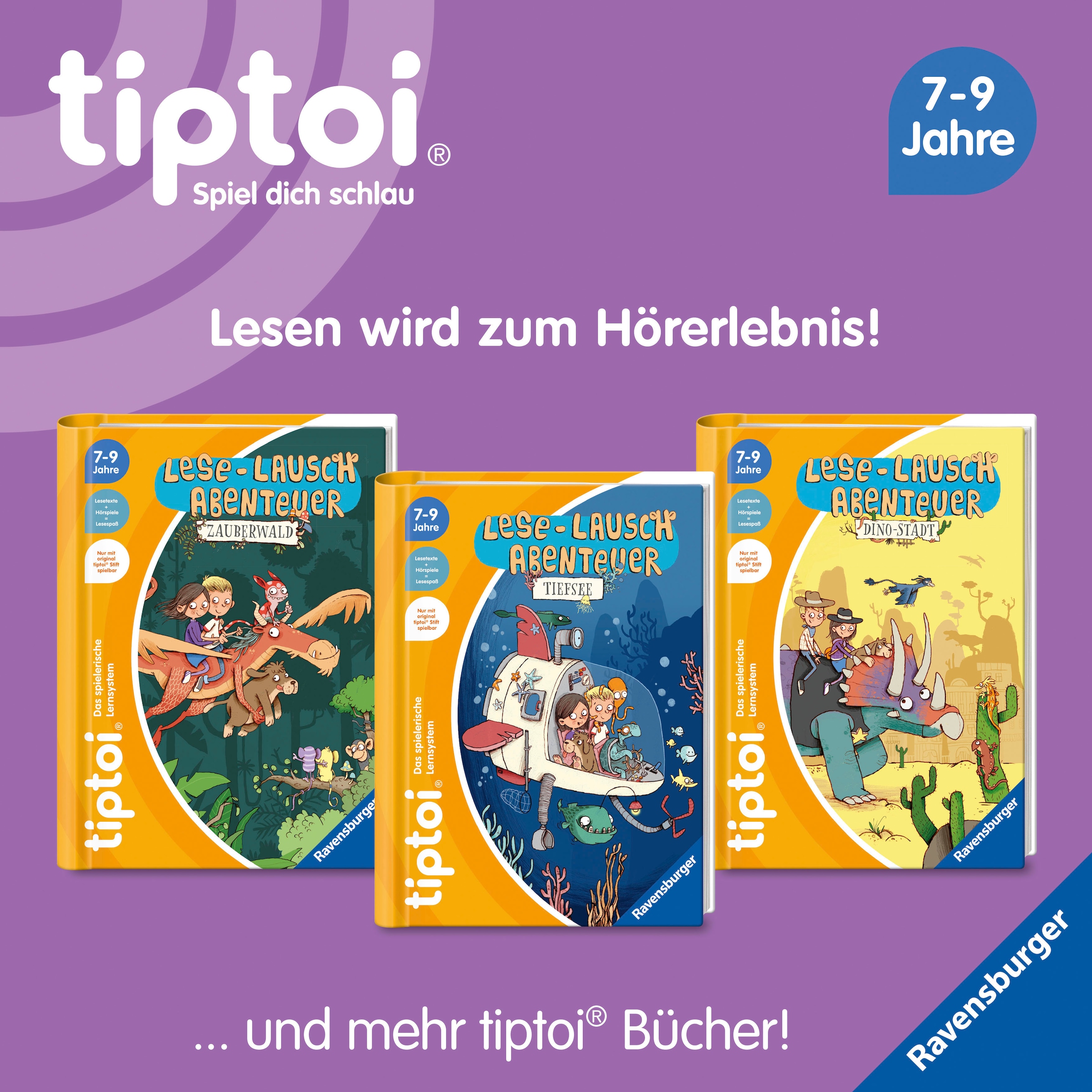 Ravensburger Buch »tiptoi® Lese-Lausch-Abenteuer Tiefsee«, Made in Europe