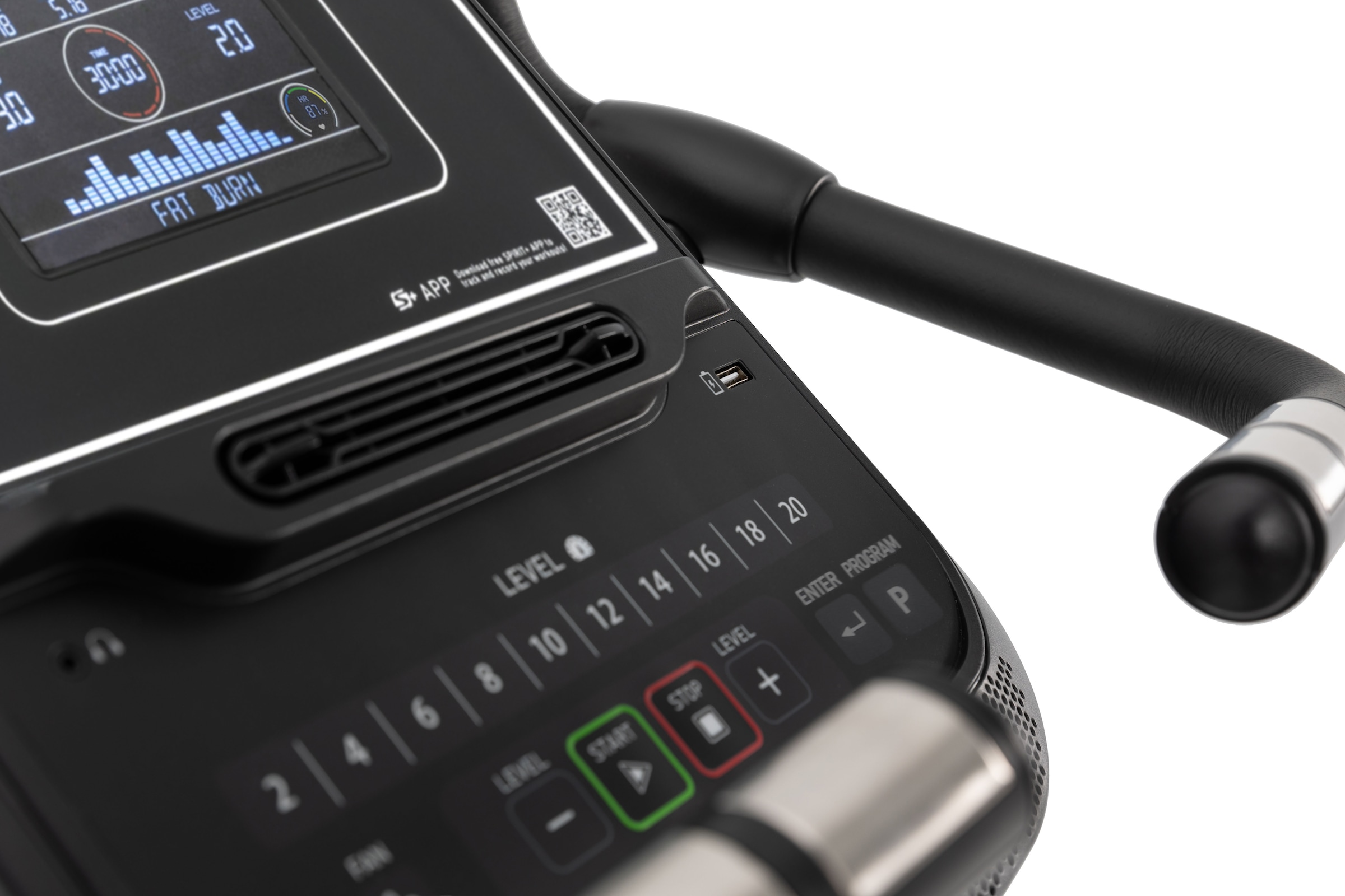 Spirit Fitness Heimtrainer »Spirit Fitness Ergometer XBU55« Kompatibel mit Zwift / Kinomap