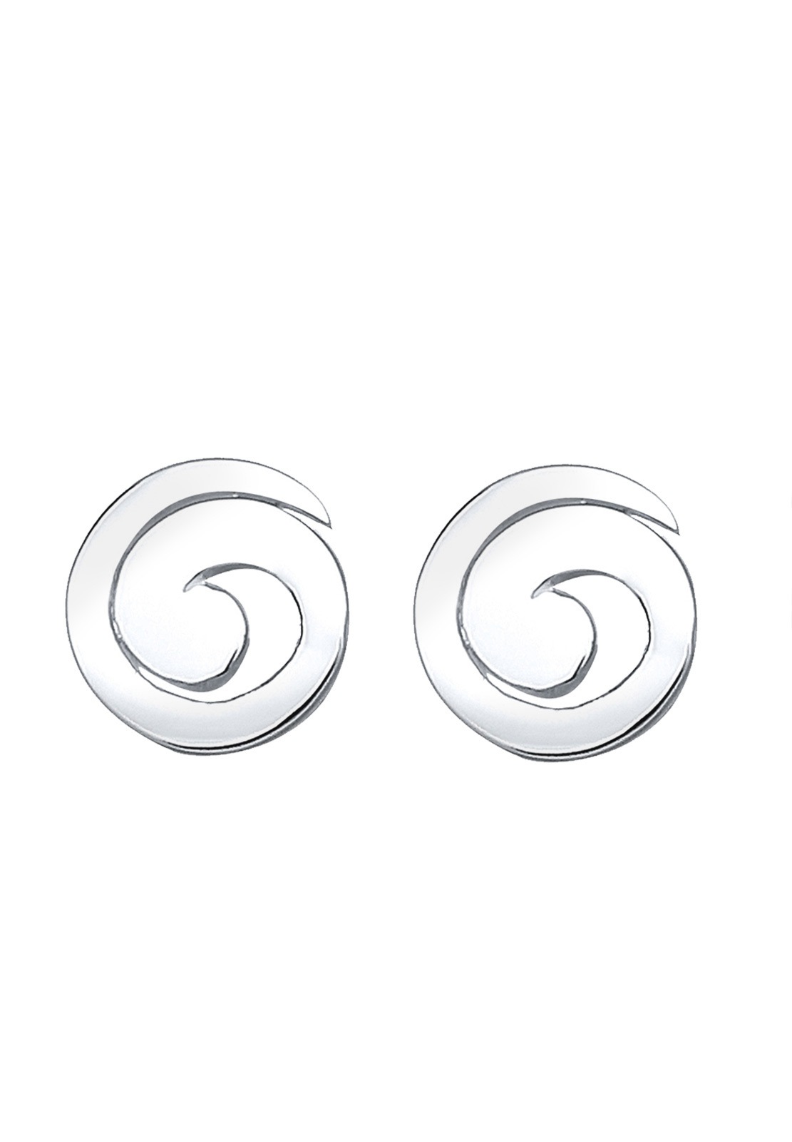 Elli Paar Ohrstecker »Ohrringe Spirale Geo Basic Verspielt 925 Silber«