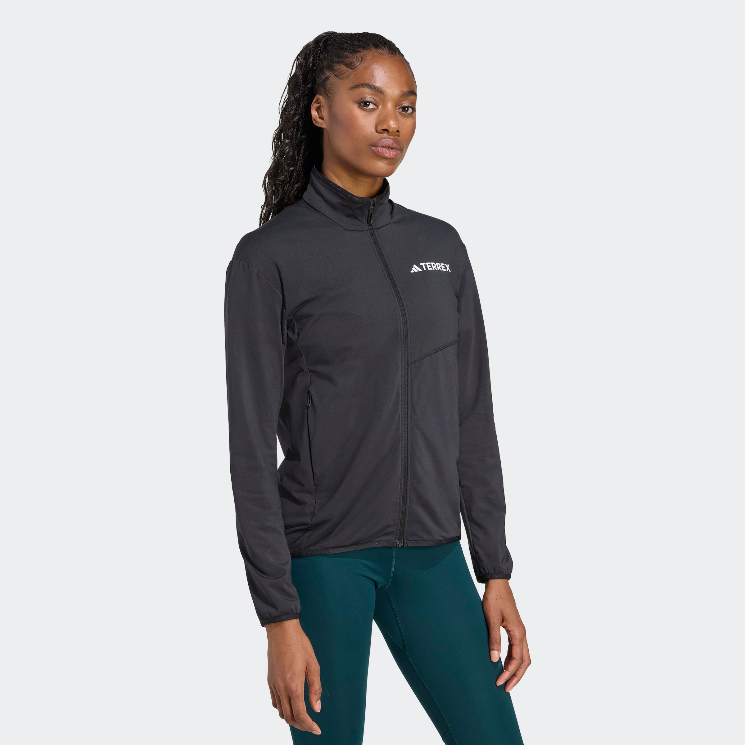 adidas TERREX Fleecejacke »MULTI CLIMAWARM REISSVERSCHLUSS TECH FLEECE«