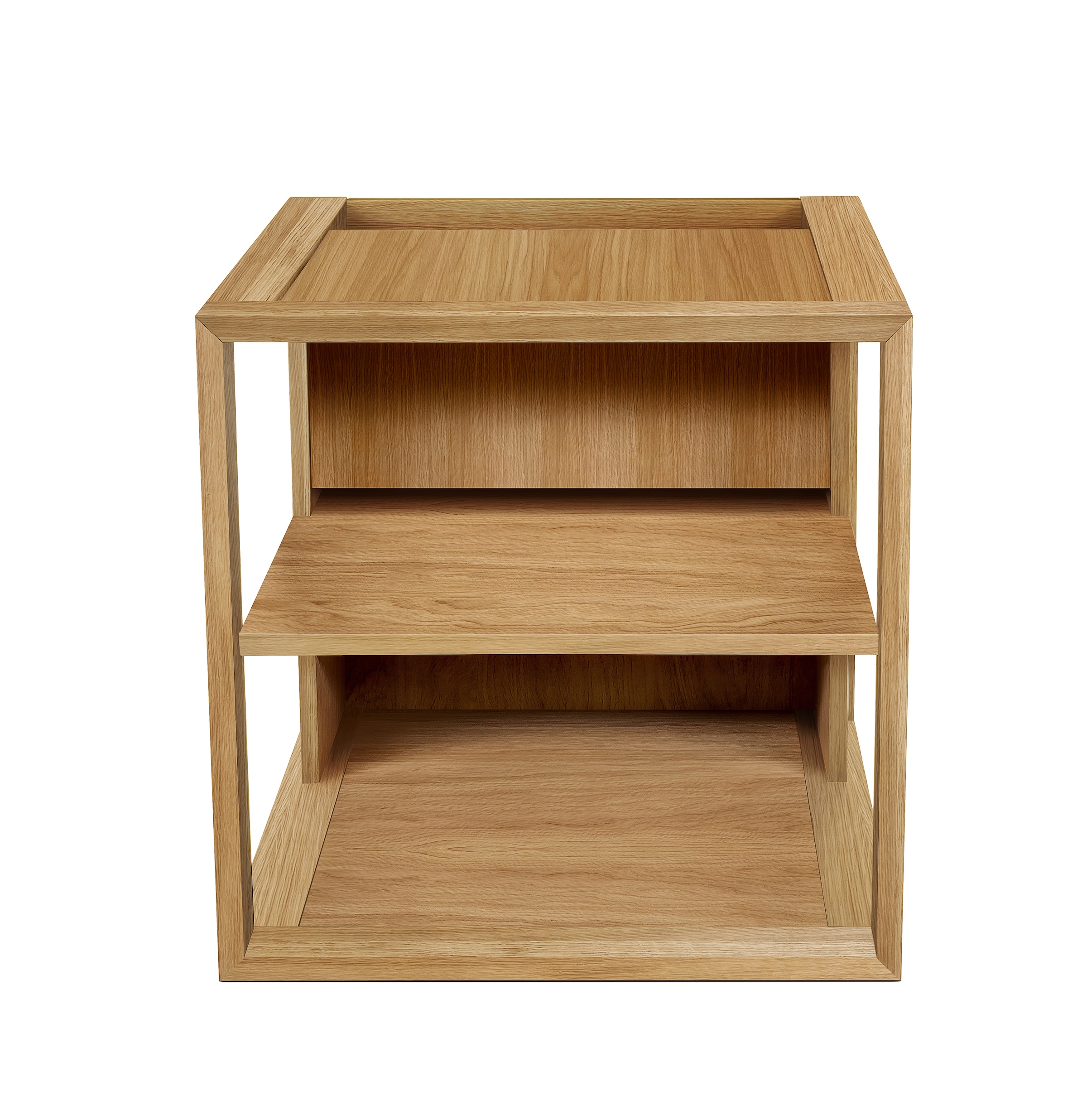 Woodman Couchtisch »Cube«, Holzfurnier aus Eiche