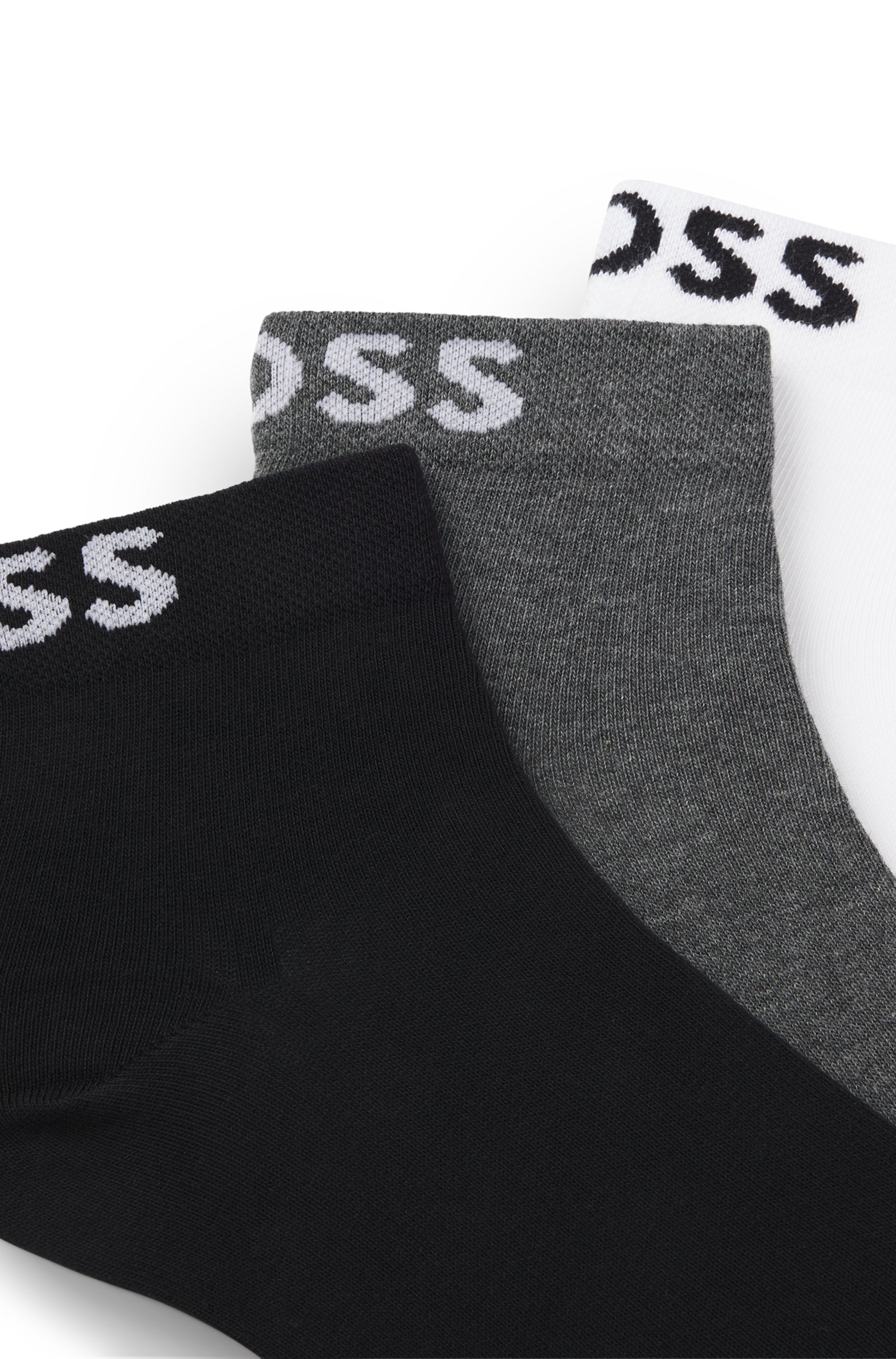 BOSS Kurzsocken »3P SH Logo CC SP W« 3 Paar tlg.