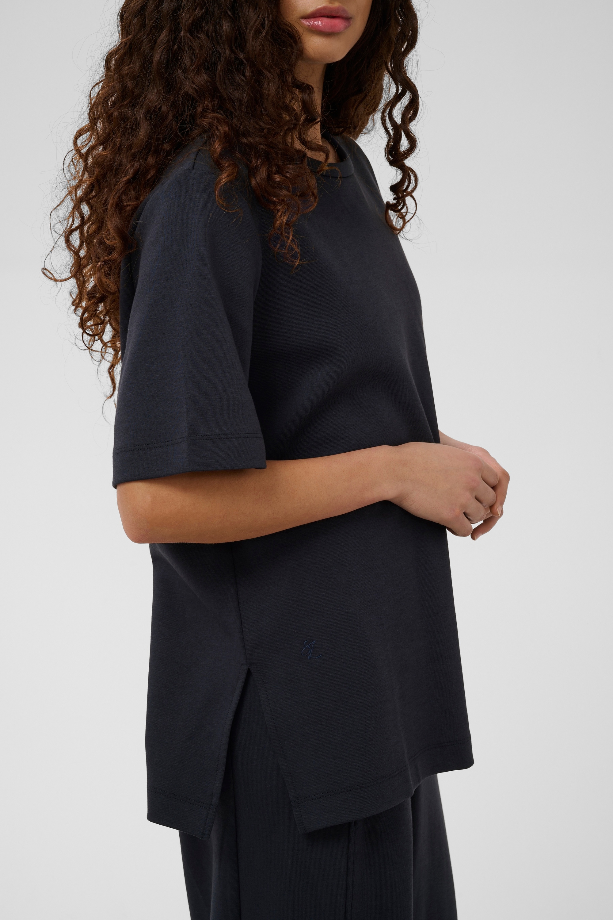 SOAKED IN LUXURY Longtop »T-Shirt kurzarm SLHevanne«