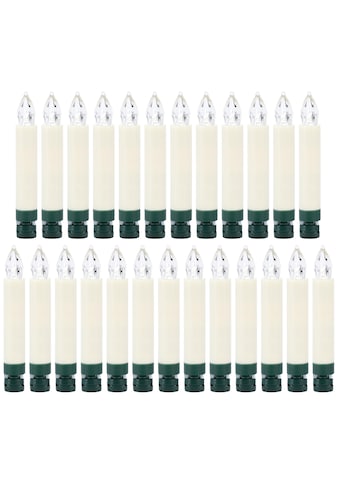 BONETTI LED-Christbaumkerzen, 25 St.-flammig, kabellos, Kerzen plus 8 Dornen kaufen