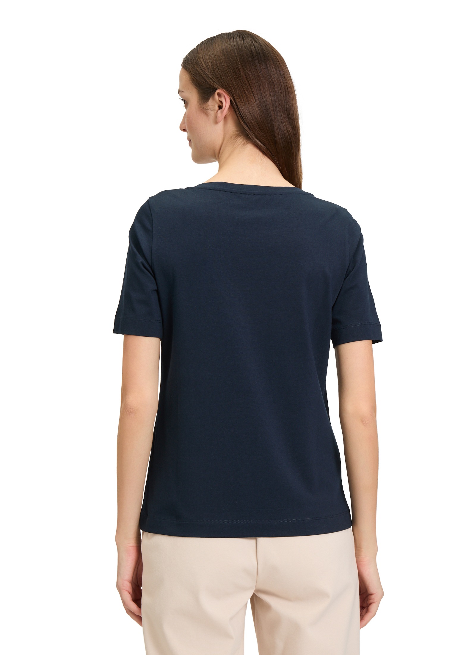 Betty&Co T-Shirt »Basic Shirt mit Rundhalsausschnitt«
