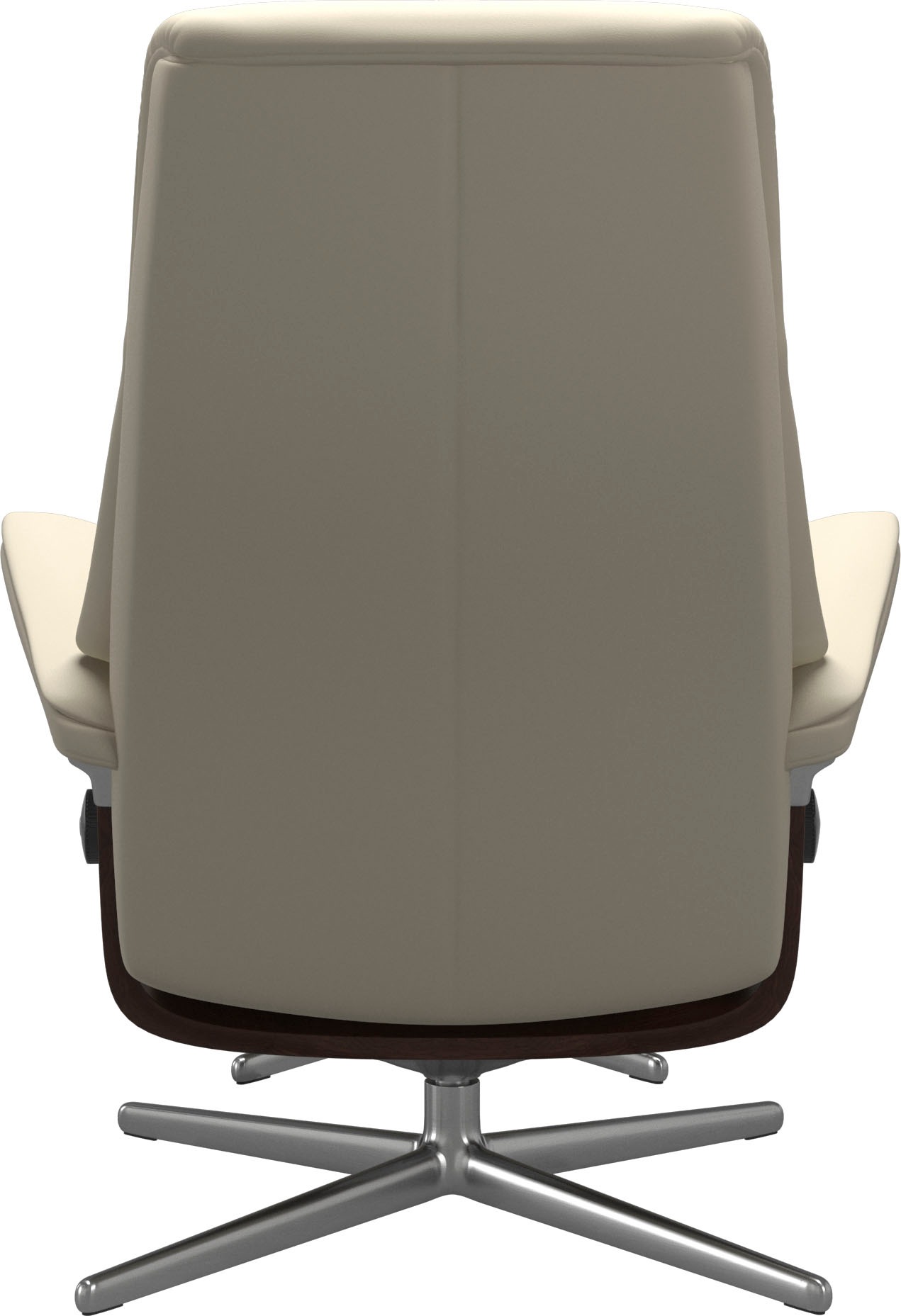 Stressless® Fußhocker »View« mit Cross Base, Größe S, M & L, Holzakzent Braun