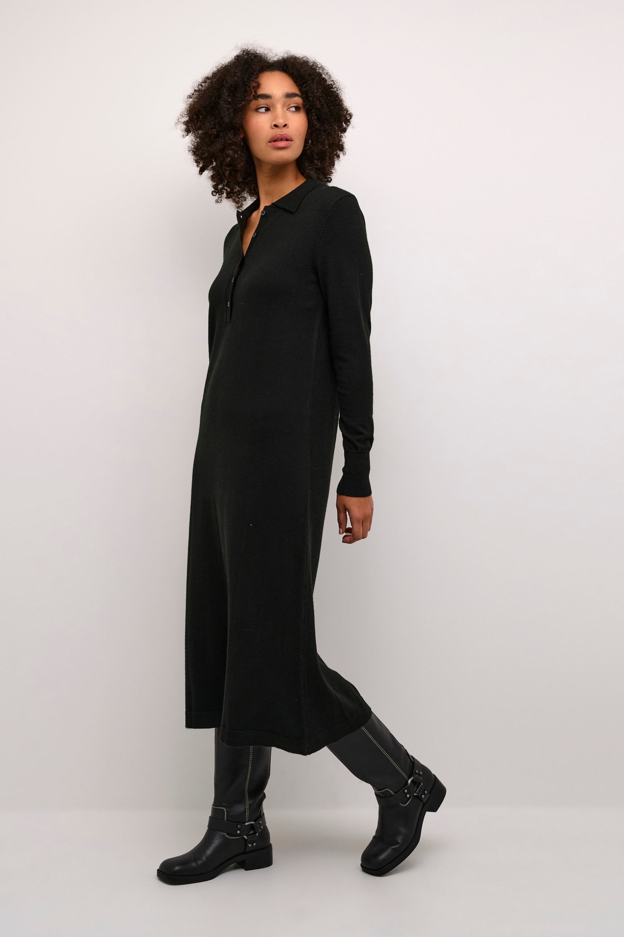 KAFFE Midikleid »Kleid KAhectra«