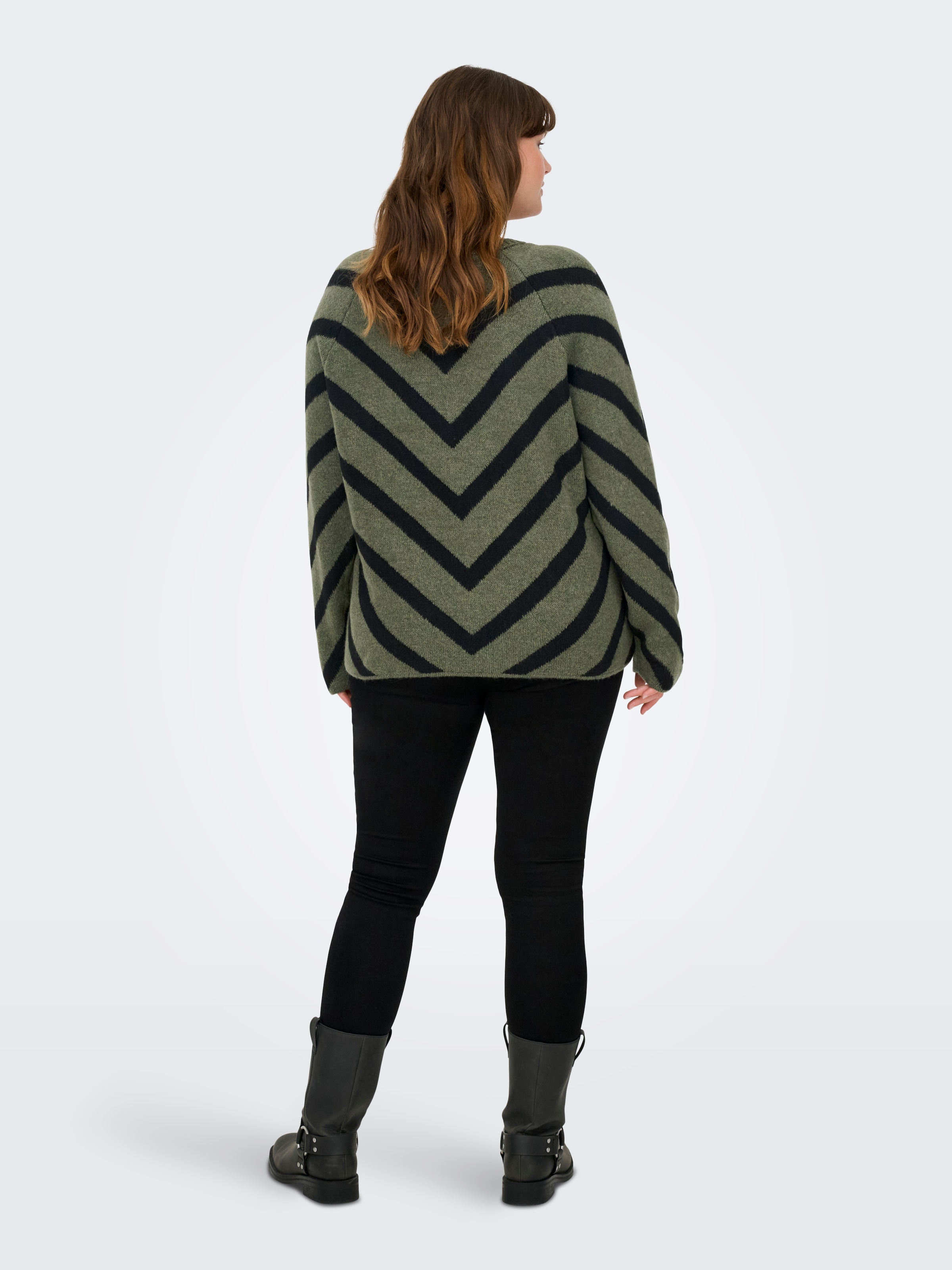 ONLY CARMAKOMA Strickpullover »CARELIZA L/S PULLOVER KNT NOOS«