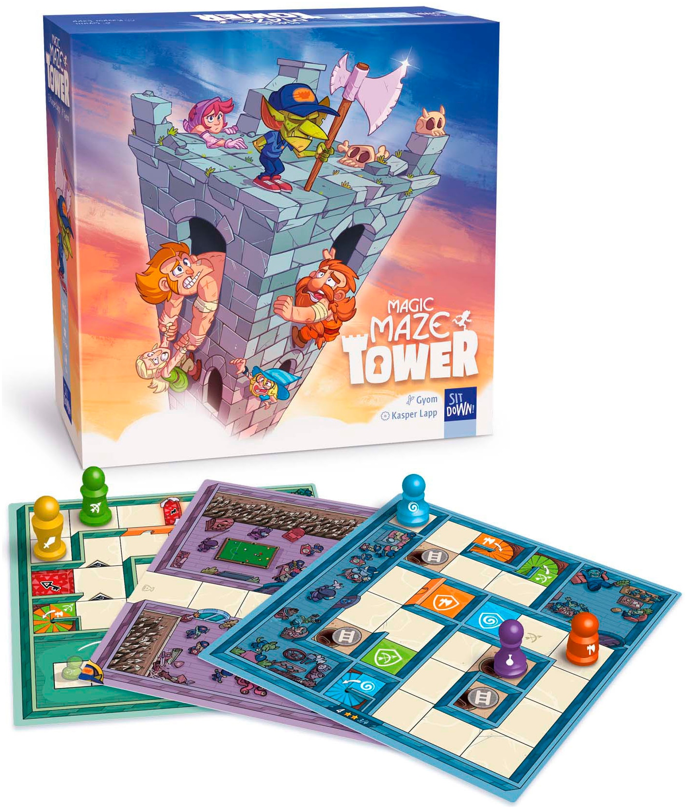 SIT DOWN! Spiel »Magic Maze Tower«