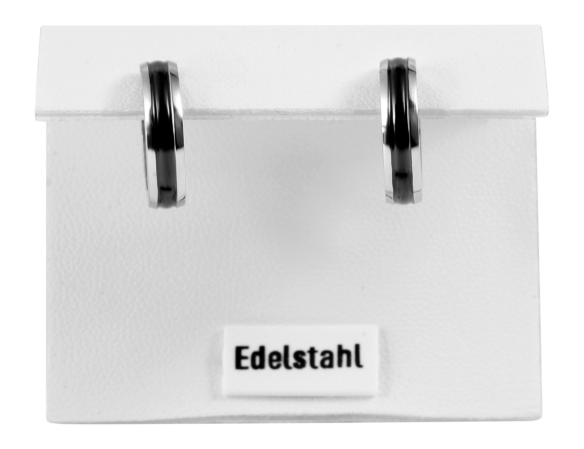 Adelia´s Paar Creolen »Damen Ohrringe ¿ Klappcreole aus Edelstahl«