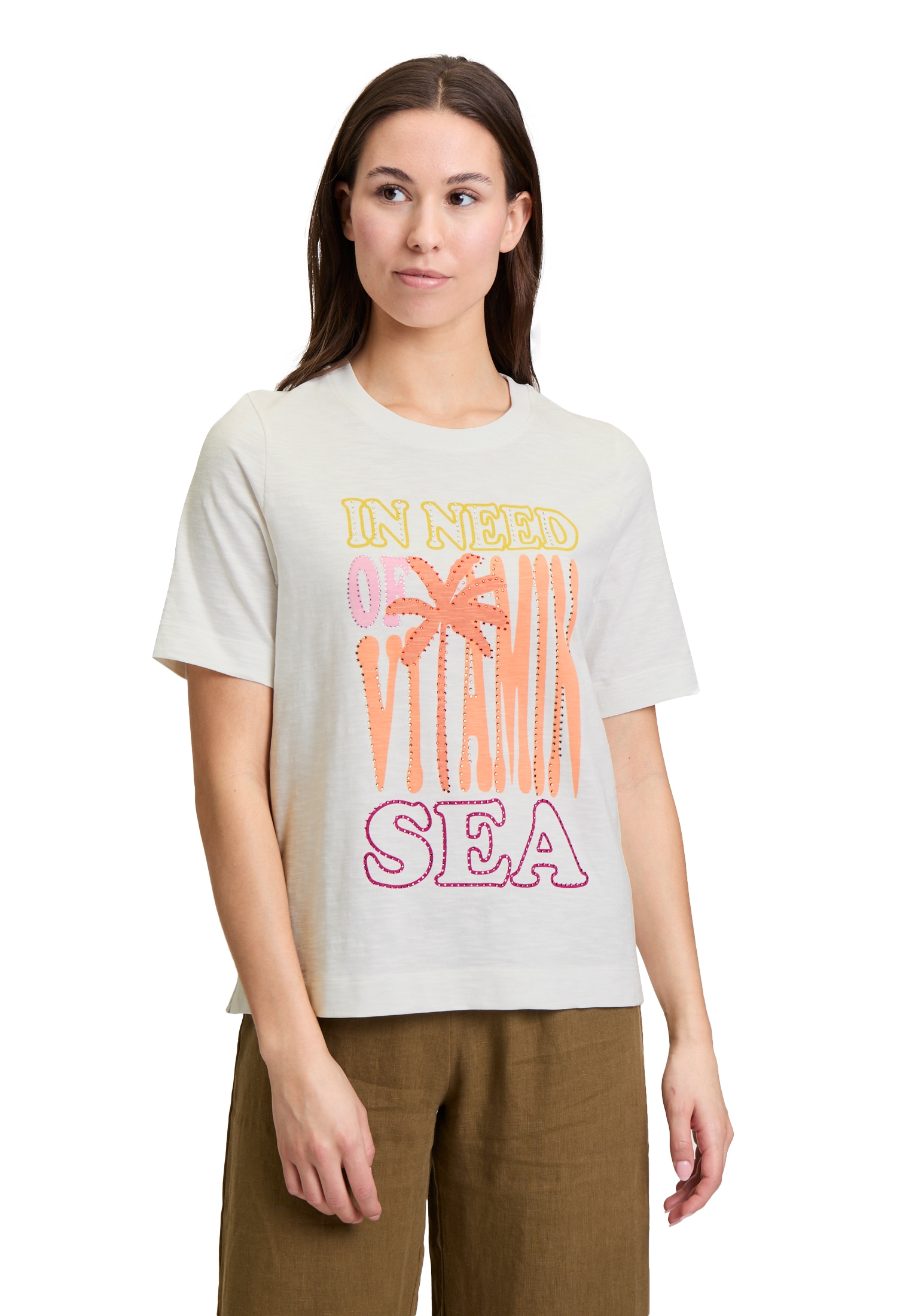 Cartoon Langarmshirt »Printshirt mit Rundhalsausschnitt«