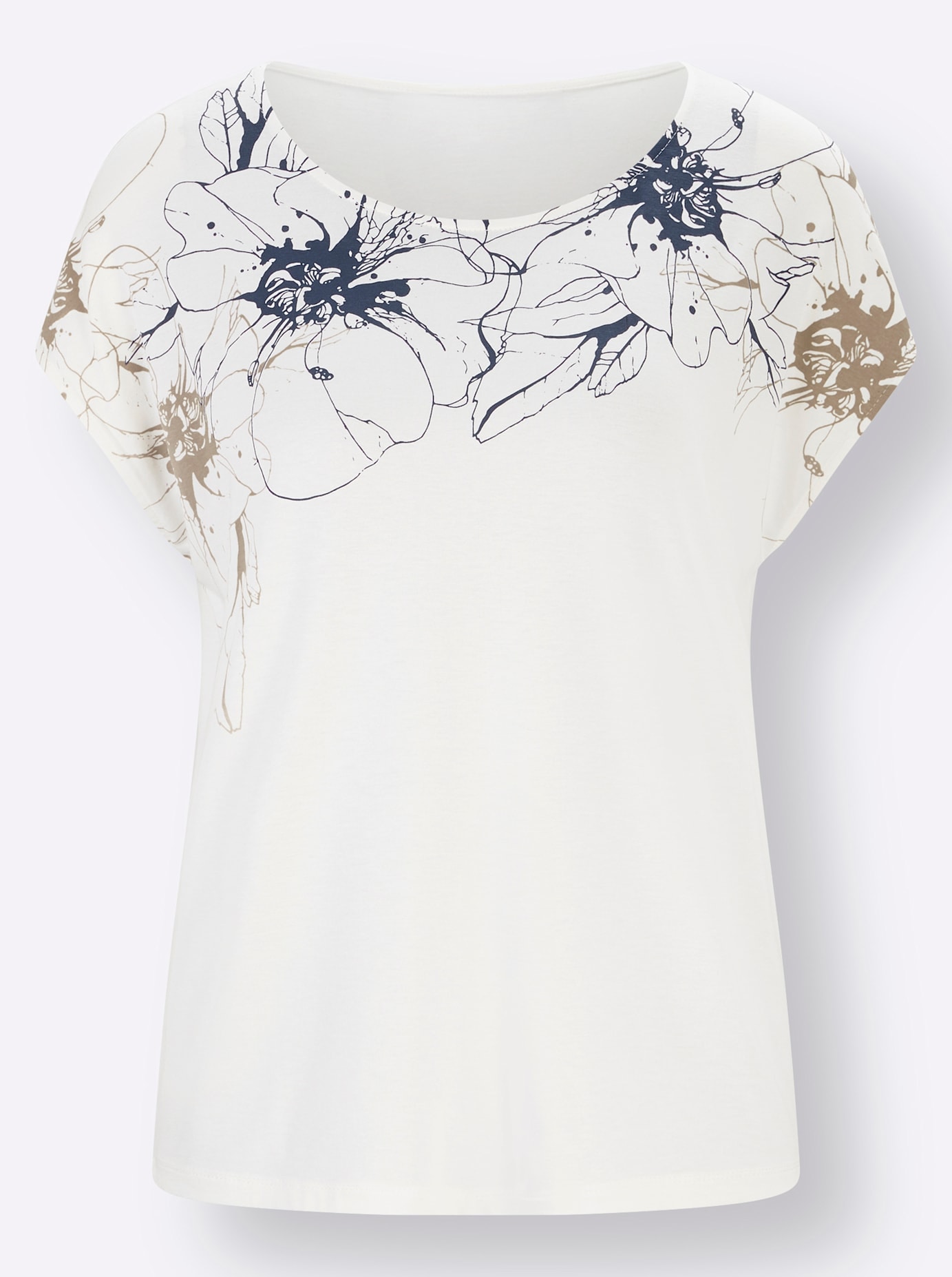 Lady Kurzarmshirt »Shirt«, (1 tlg.)