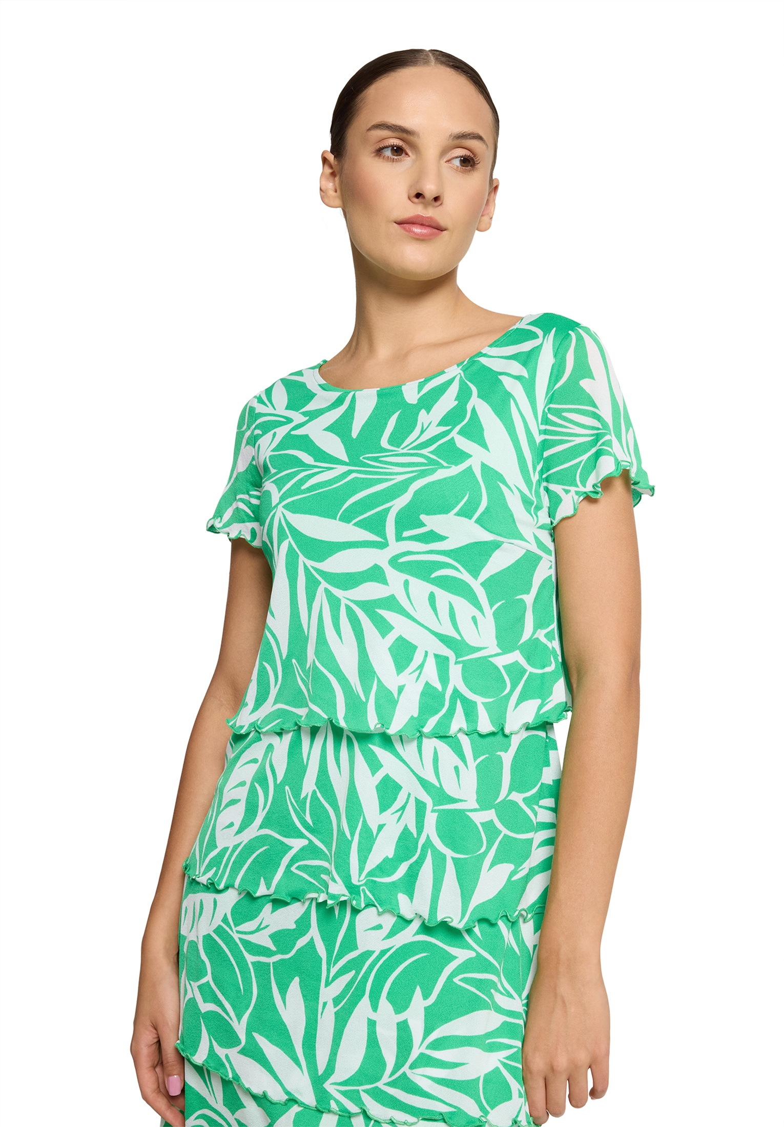 Betty Barclay Midikleid »Stufenkleid mit U-Boot-Ausschnitt«