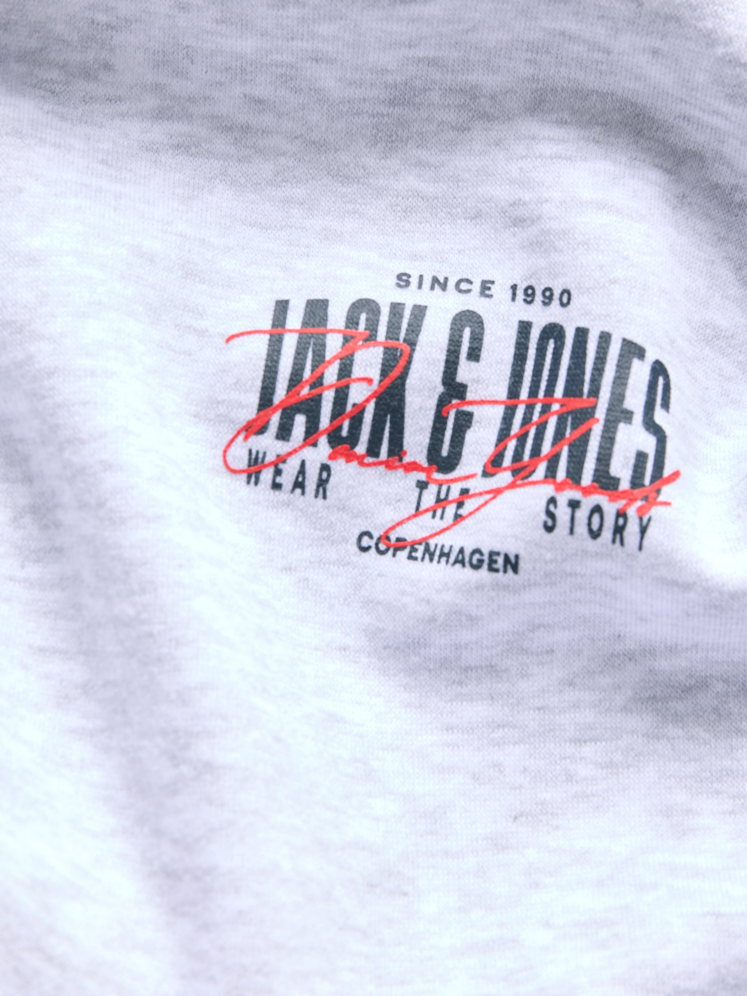 Jack & Jones Kapuzensweatjacke »JJAERO SWEAT ZIP HOOD« Materialmix, regular fit
