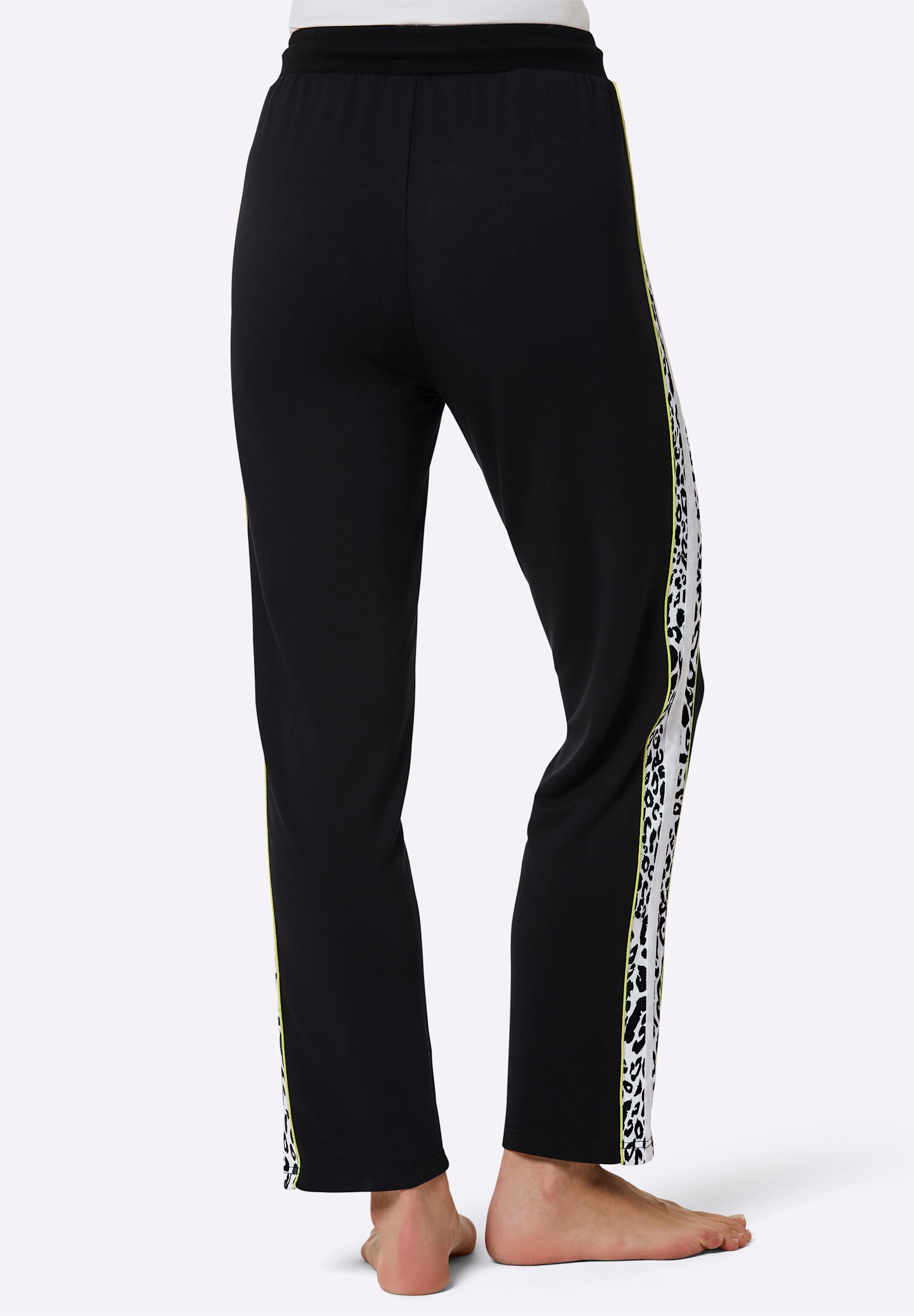creation L Stoffhose »Modal-Viskose-Hose Dehnbund-Hose mit Galonstreifen«
