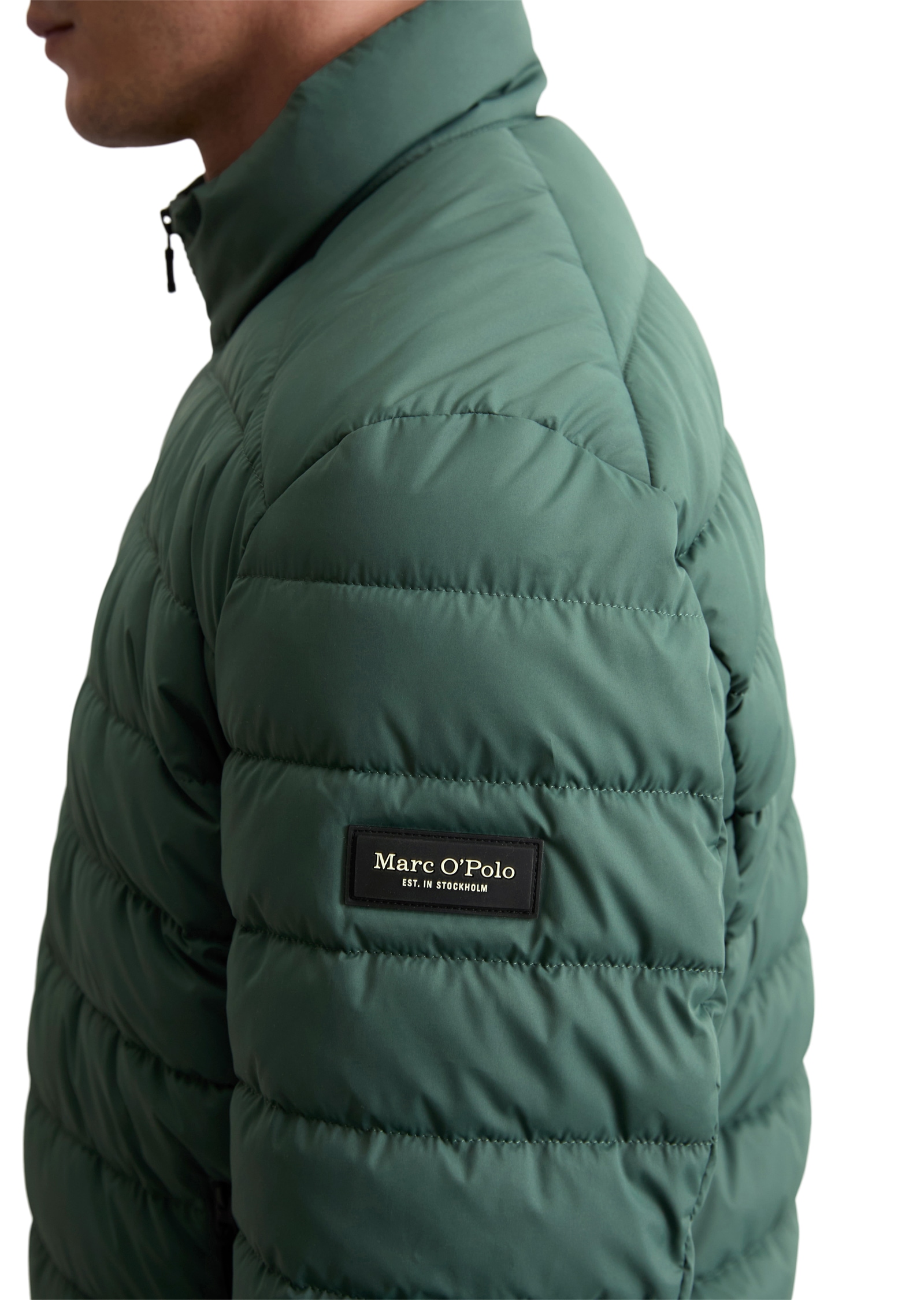 Marc O'Polo Steppjacke, Übergangsjacke, aus recyceltem Performance-Polyester, regular fit