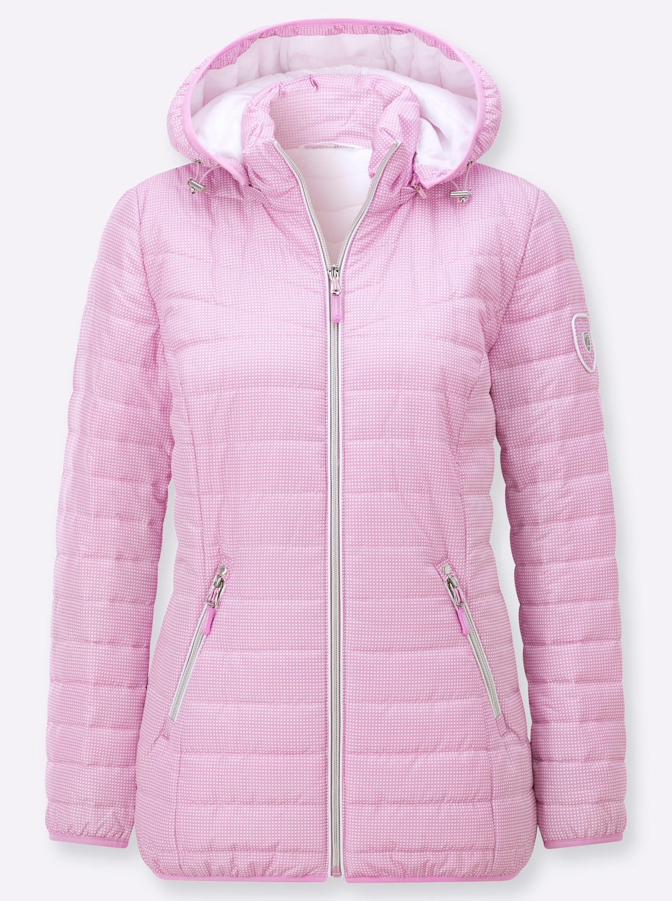 Casual Looks Steppjacke mit Kapuze