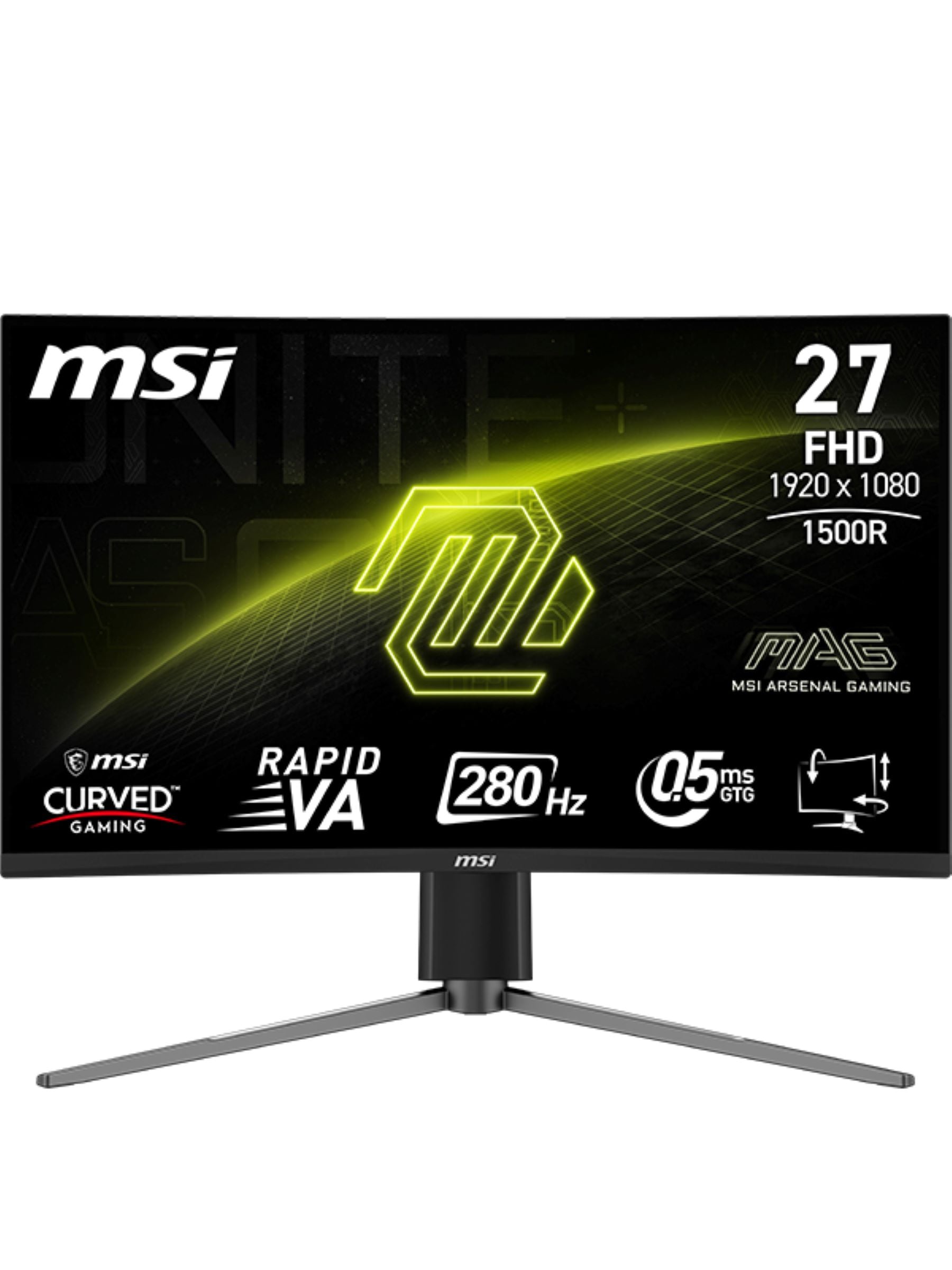 Gaming-Monitor »MAG 276CPXF«, 69 cm/27 Zoll, 1920 x 1080 px, Full HD, 0,5 ms...