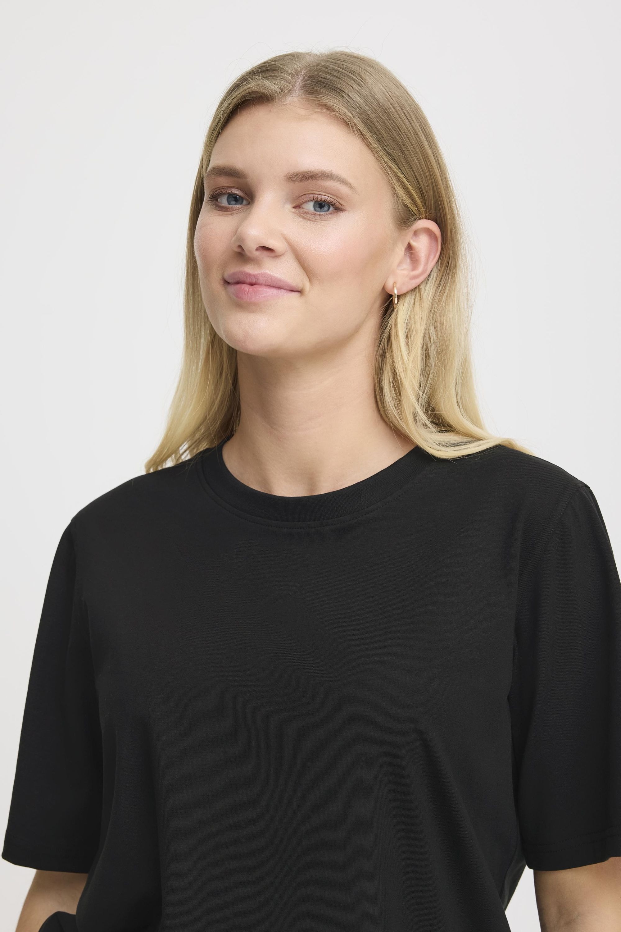 fransa Rundhalsshirt »Rundhalsshirt FRZASHOULDER«