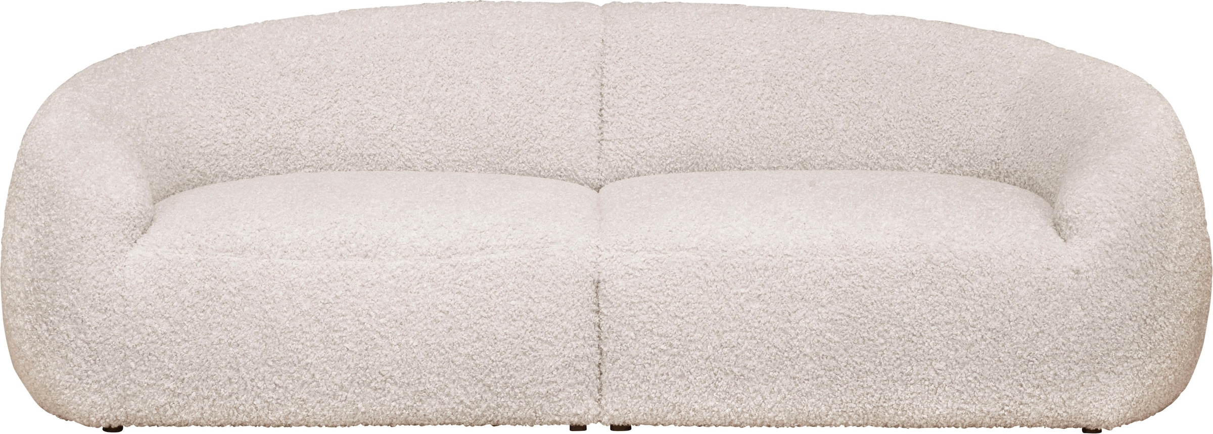 LeGer Home by Lena Gercke Big-Sofa »YANI Designersofa, organische Form, Maße B/T/H: 240/64/81 cm«, mit Wellenunterfederung, auch in Bouclé, passend zur Serie