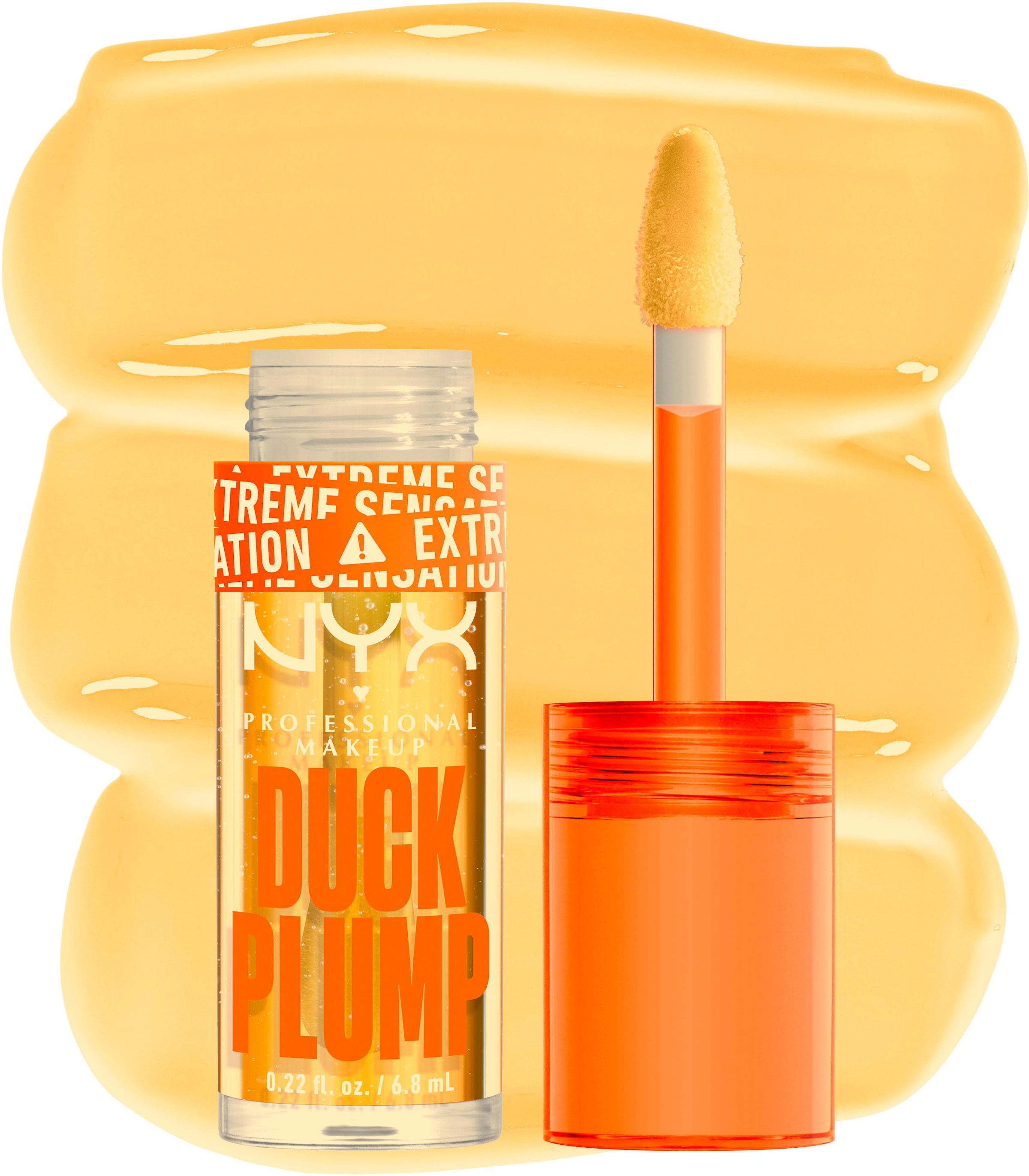 NYX Lipgloss »NYX Professional Makeup Duck Plump Clearly Spicy«, mit Collagen