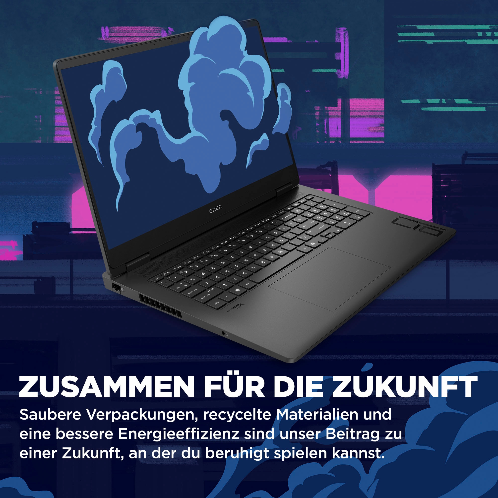 HP Gaming-Notebook »Omen 17-db1272ng« 43,94 cm / 17,3 ″ AMD Ryzen™ AI 7 GeForce RTX 5060 1.000 GB SSD