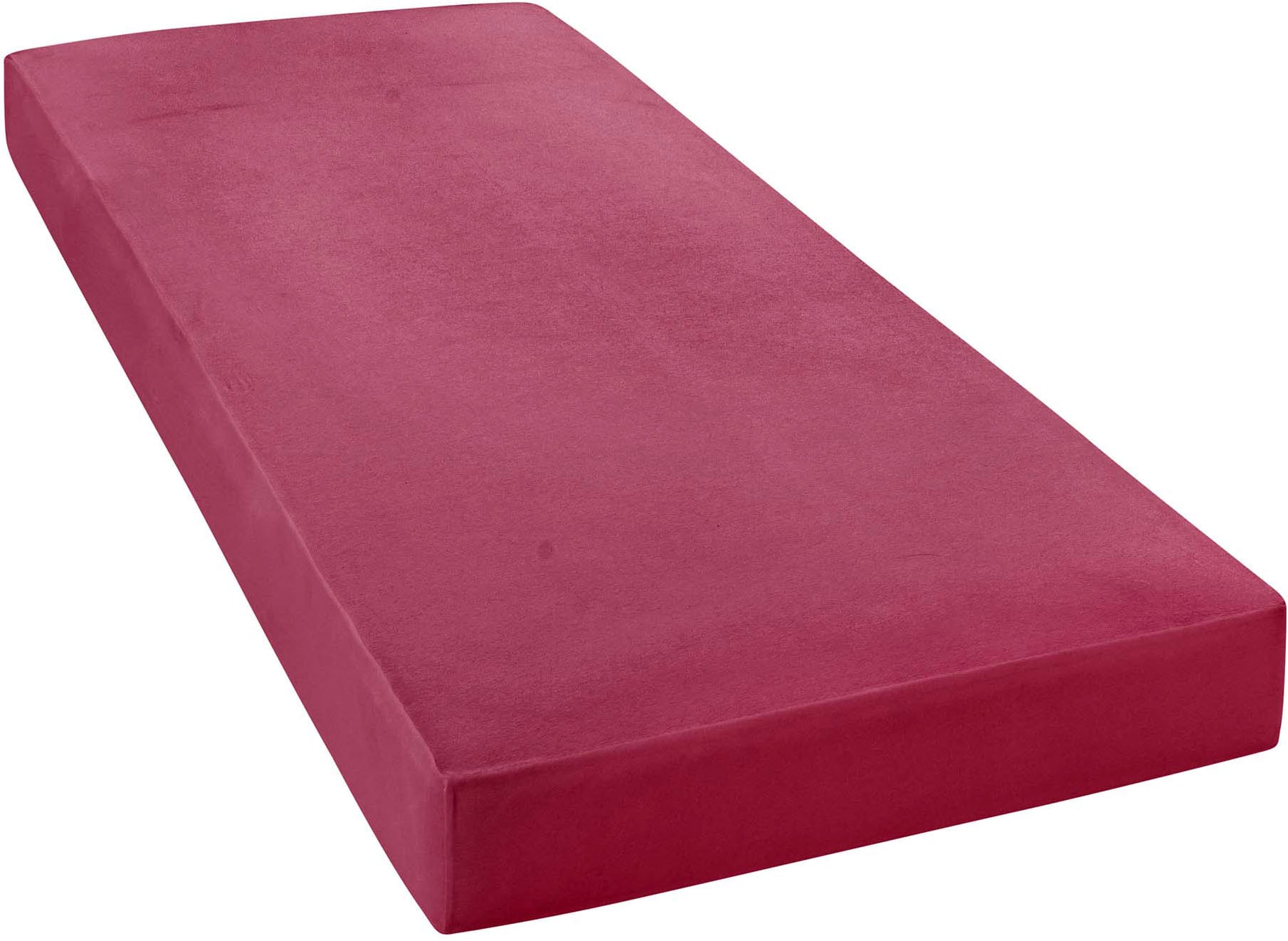 Janine Spannbettlaken »MAKO-FEINJERSEY 5007« aus 100% Baumwolle, für Matratzen bis 26 cm Höhe