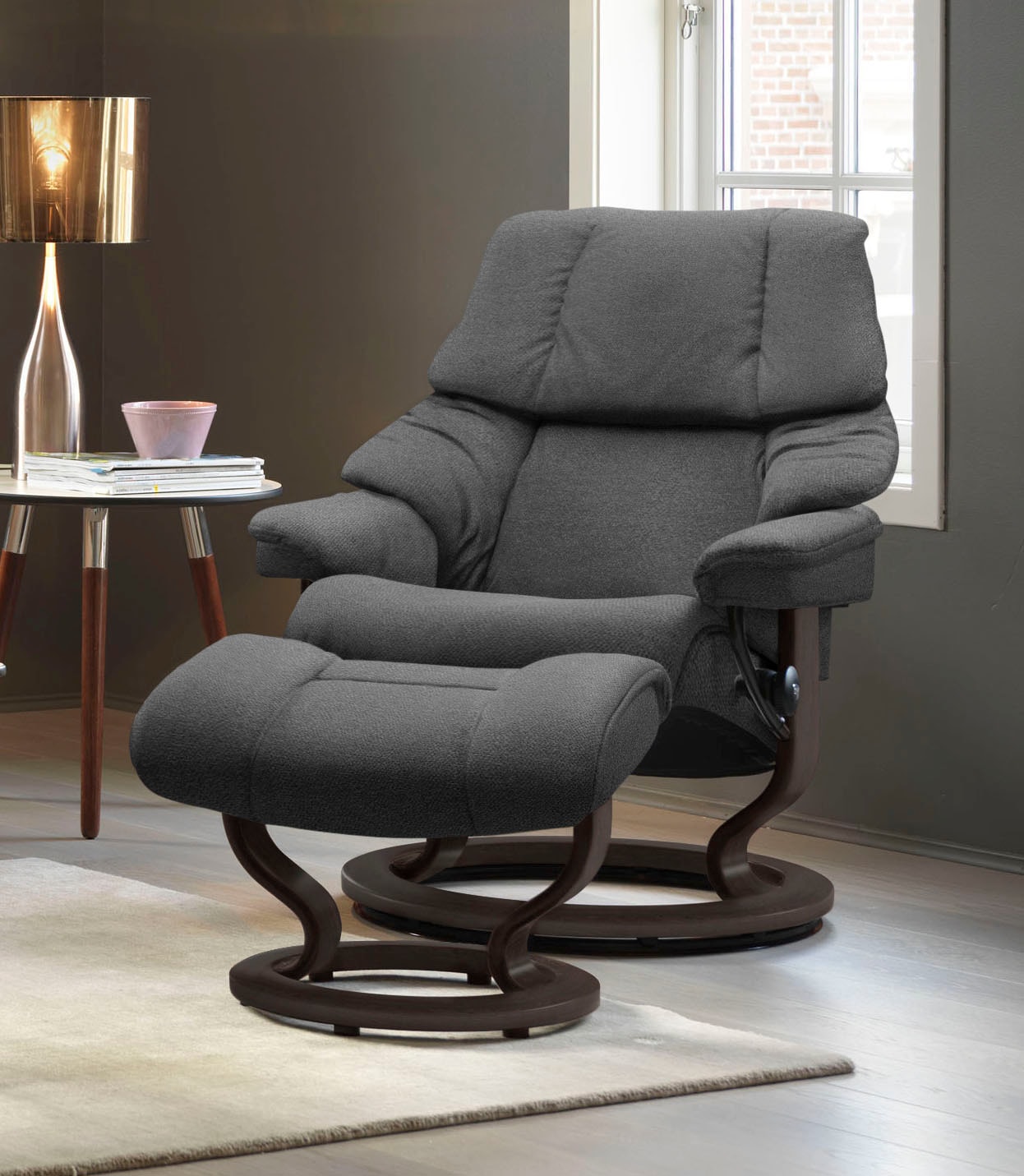 Stressless® Fußhocker »Reno«, mit Classic Base, Gestell Wenge