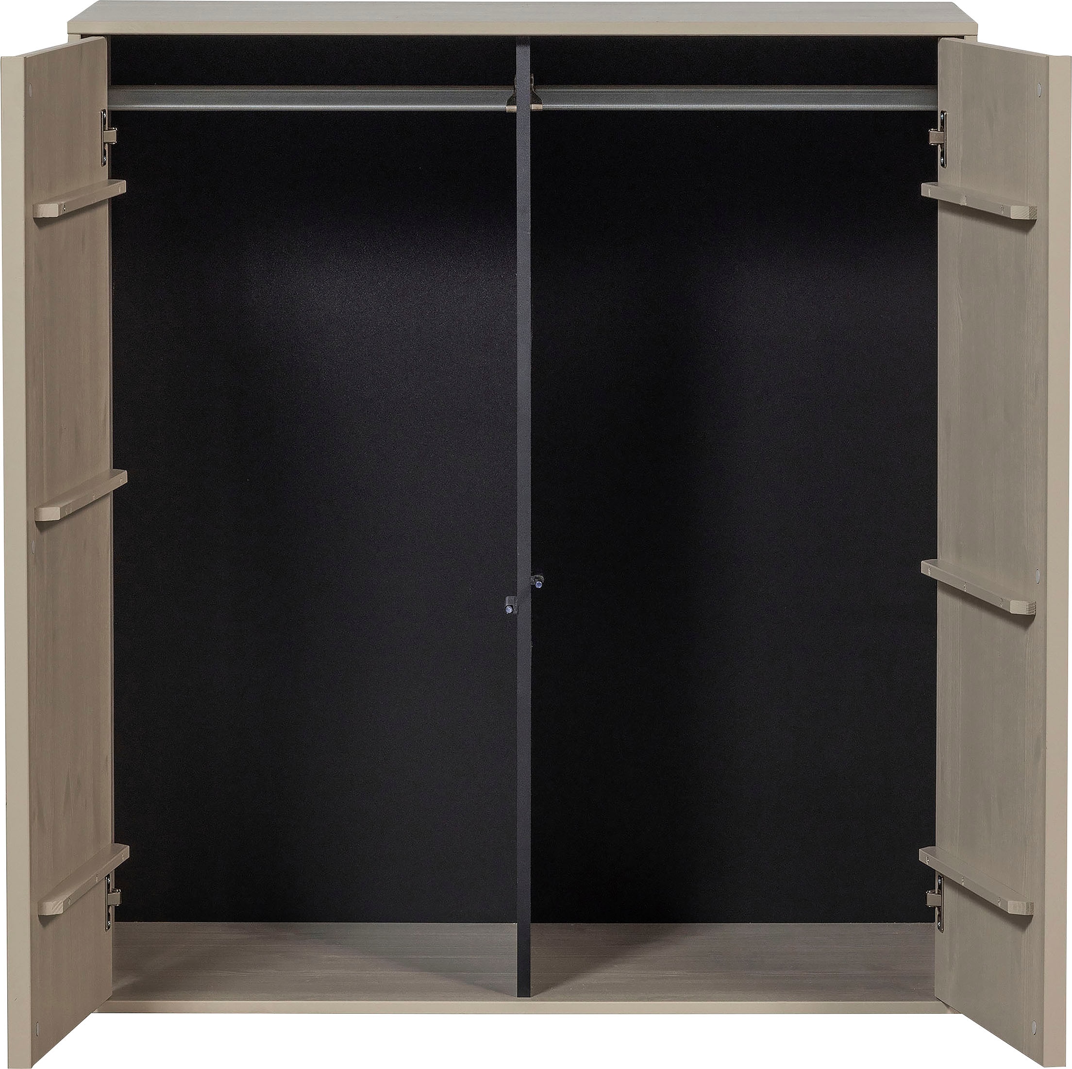 WOOOD Garderobenschrank »Daily«, H 110 cm x B 100 cm x T 58 cm