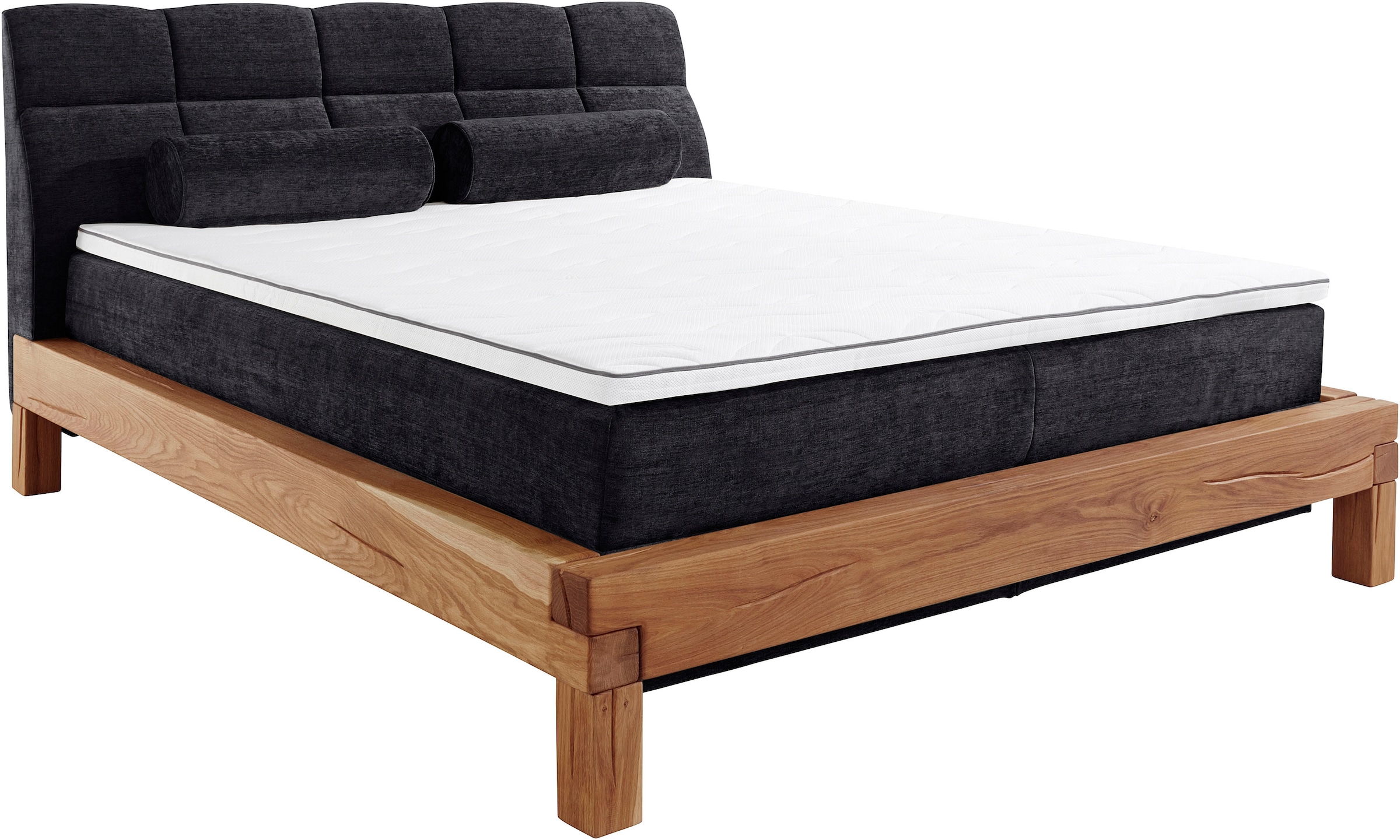 Home affaire »Villads« Liegefläche: 180/200 cm, Inside-Boxspring-Unterbau, recycelte Stoffe