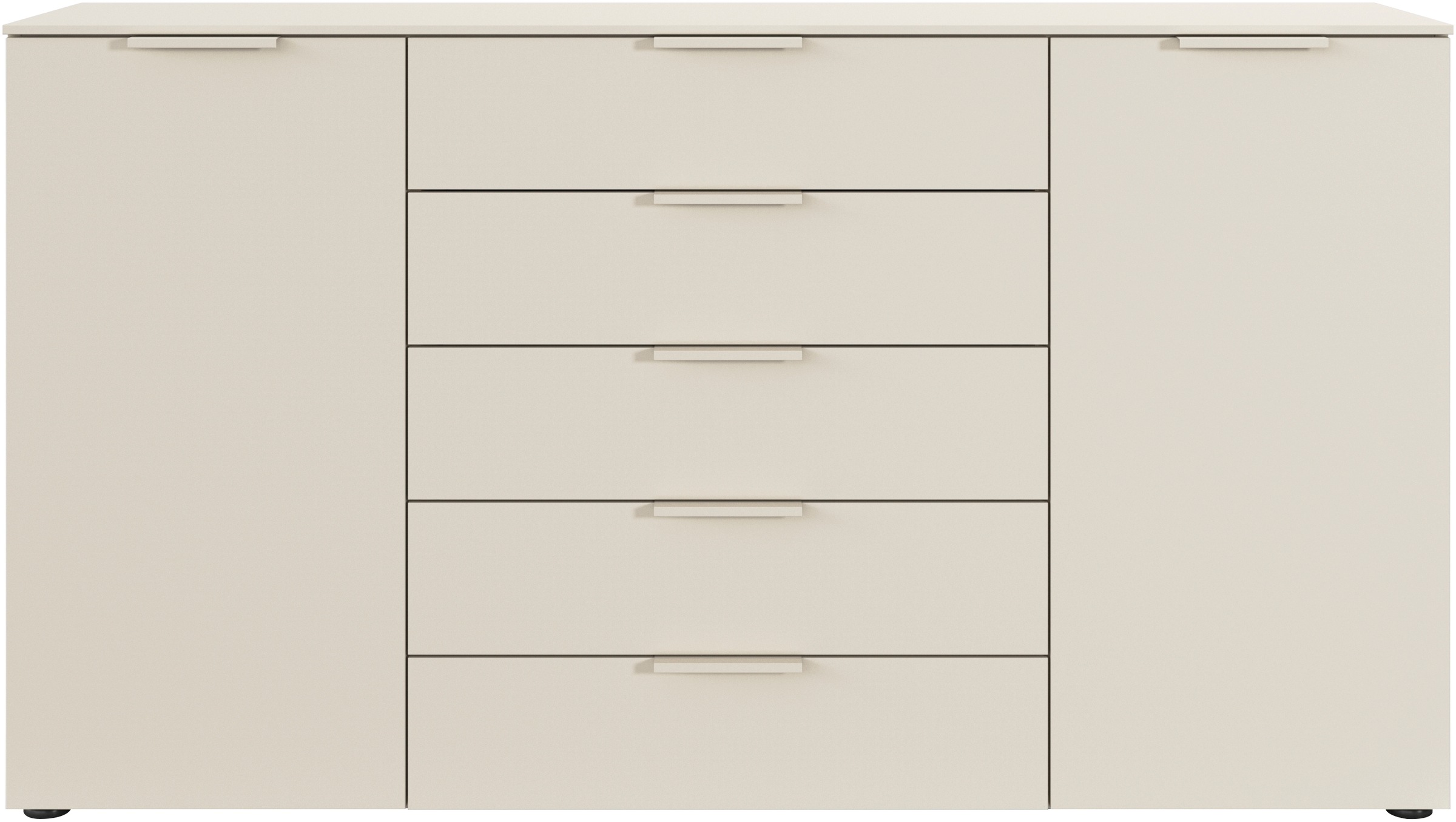 rauch Schubkastenkommode »Flipp Schubladenkommode Wäscheschrank Schrank Bestseller OTTO´s Choice«, (Breite 160/180 cm mit 4 Einlegeböden), 2-türig mit 5 Schubladen und Soft-Close-Funktion in zwei Breiten