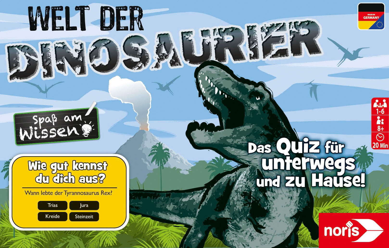 Spiel »Welt der Dinosaurier«, Made in Germany