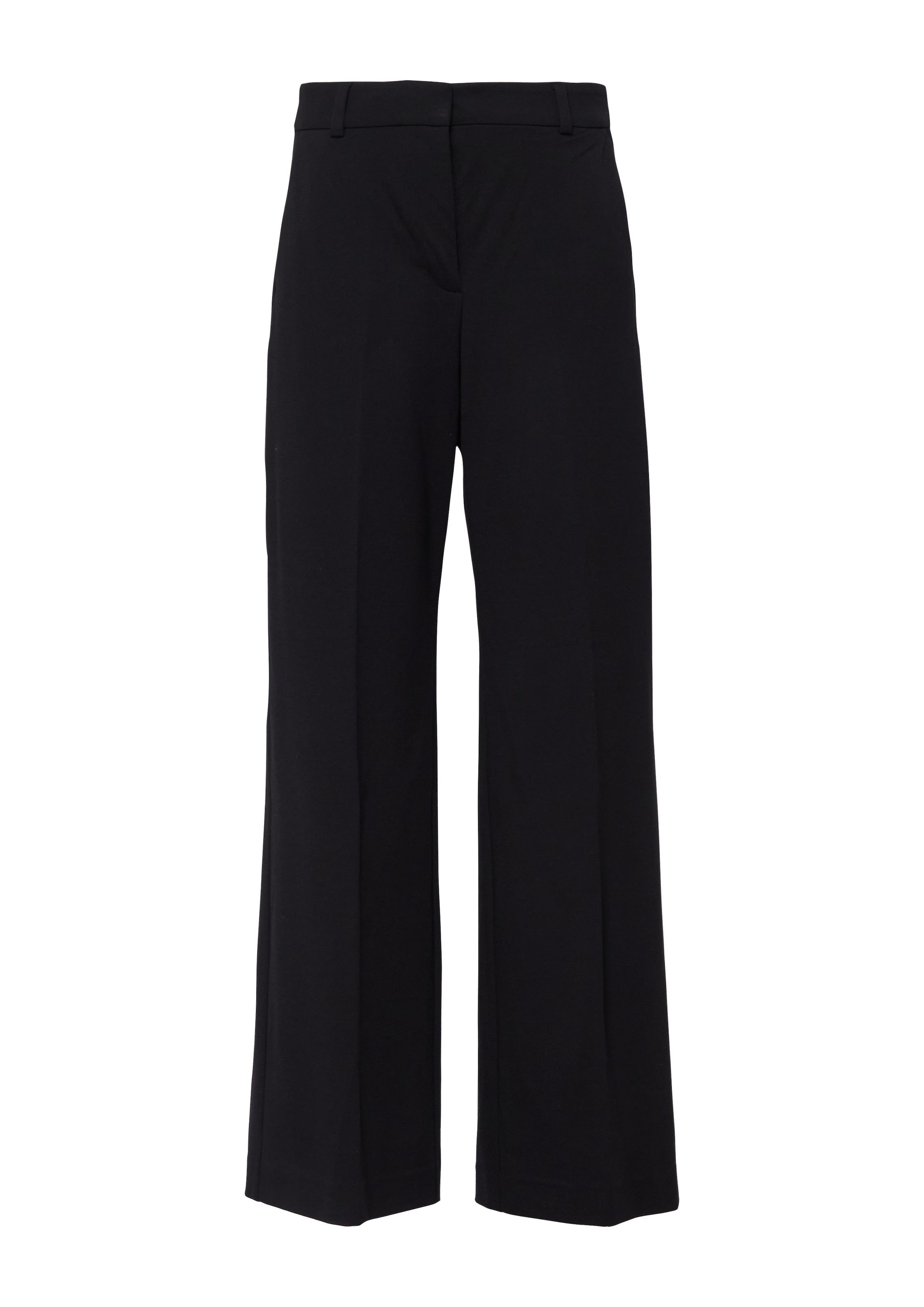 Comma Bundfaltenhose  mit Viskose und Stretch