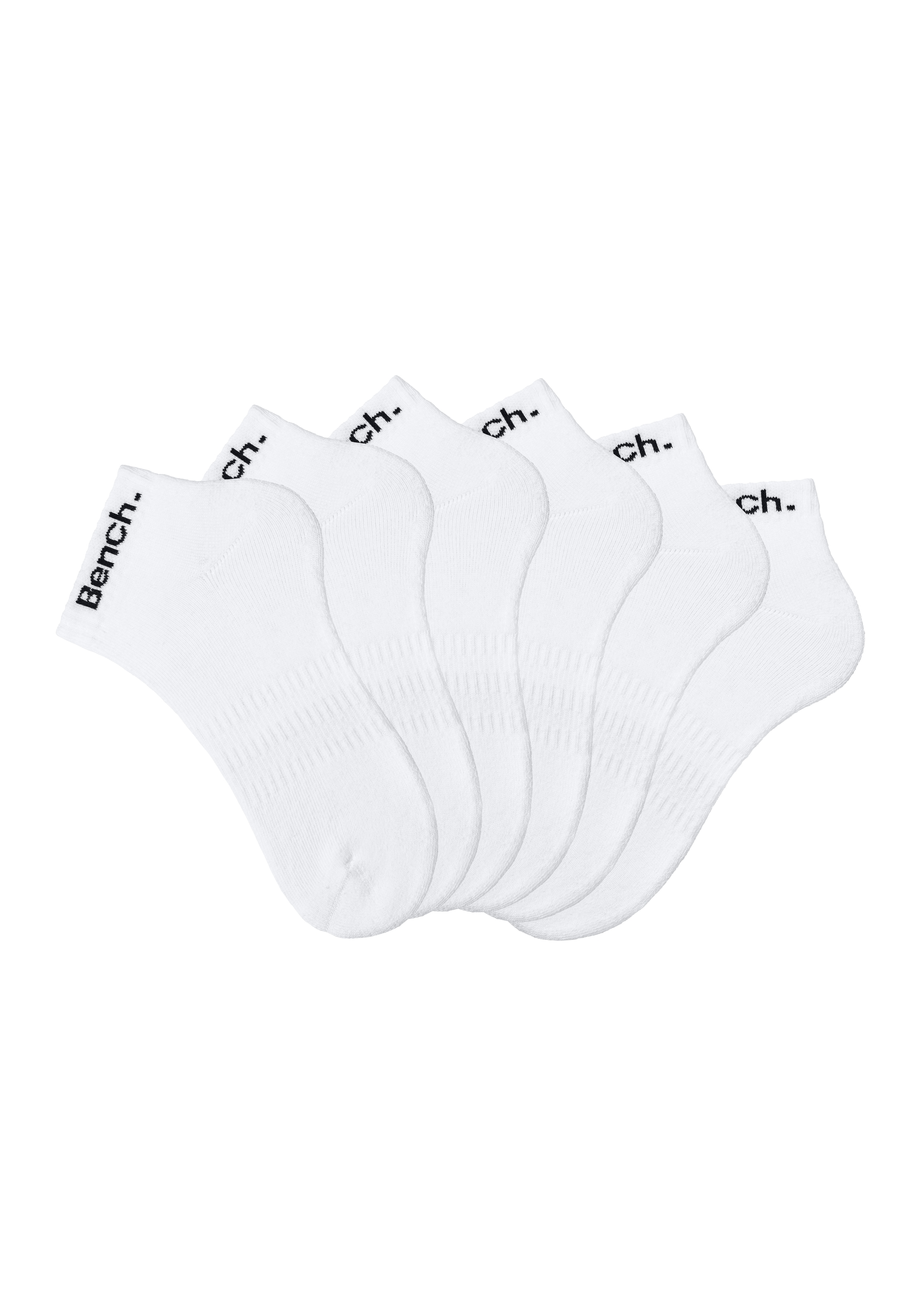 Bench. Sportsocken, (Packung), Tennis Kurzsocken mit Halbfußfrottee